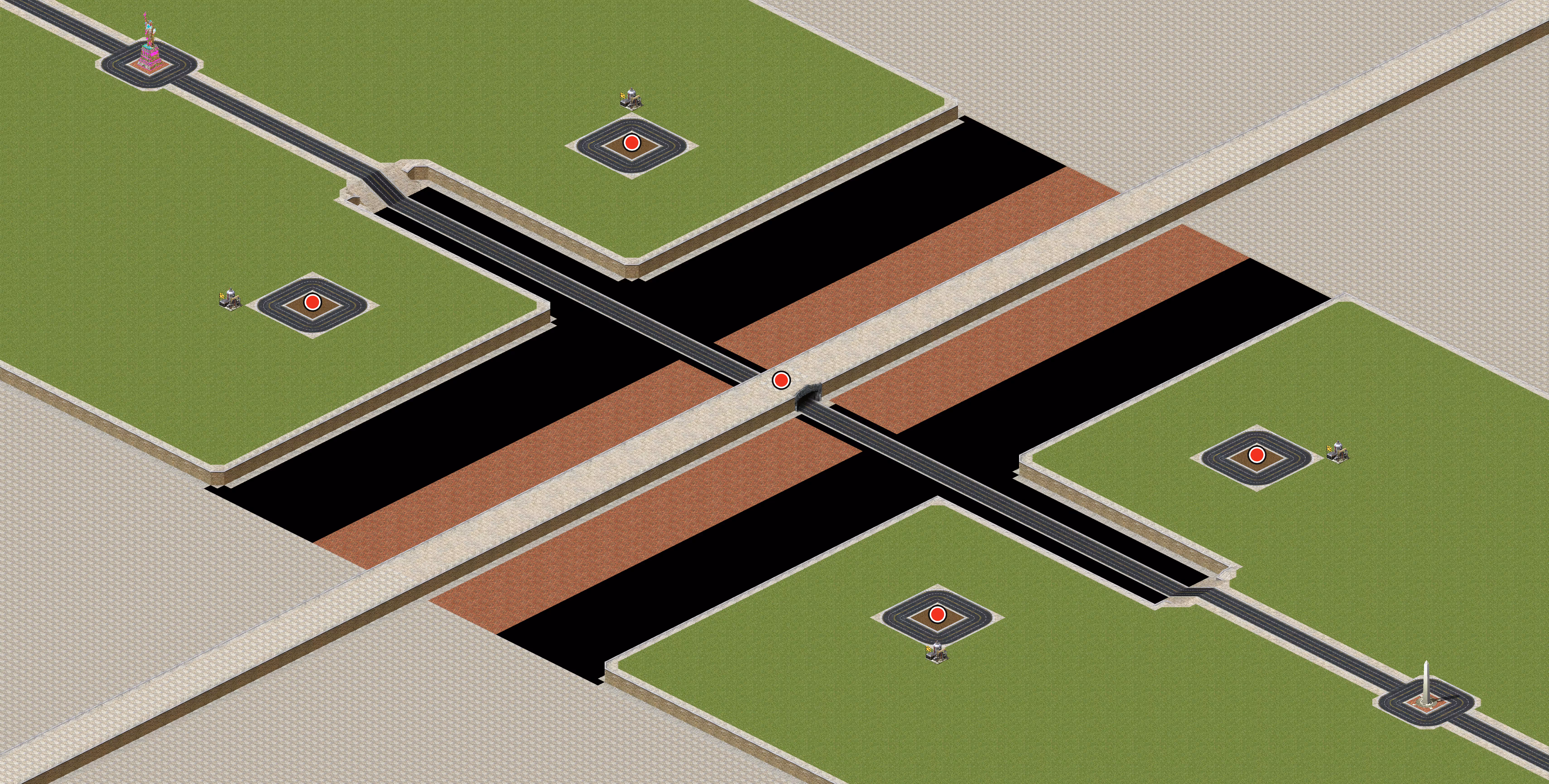 Preview of 4 Kingdoms Flanking Battle(SOTA AI) v2 [RDF MOD]