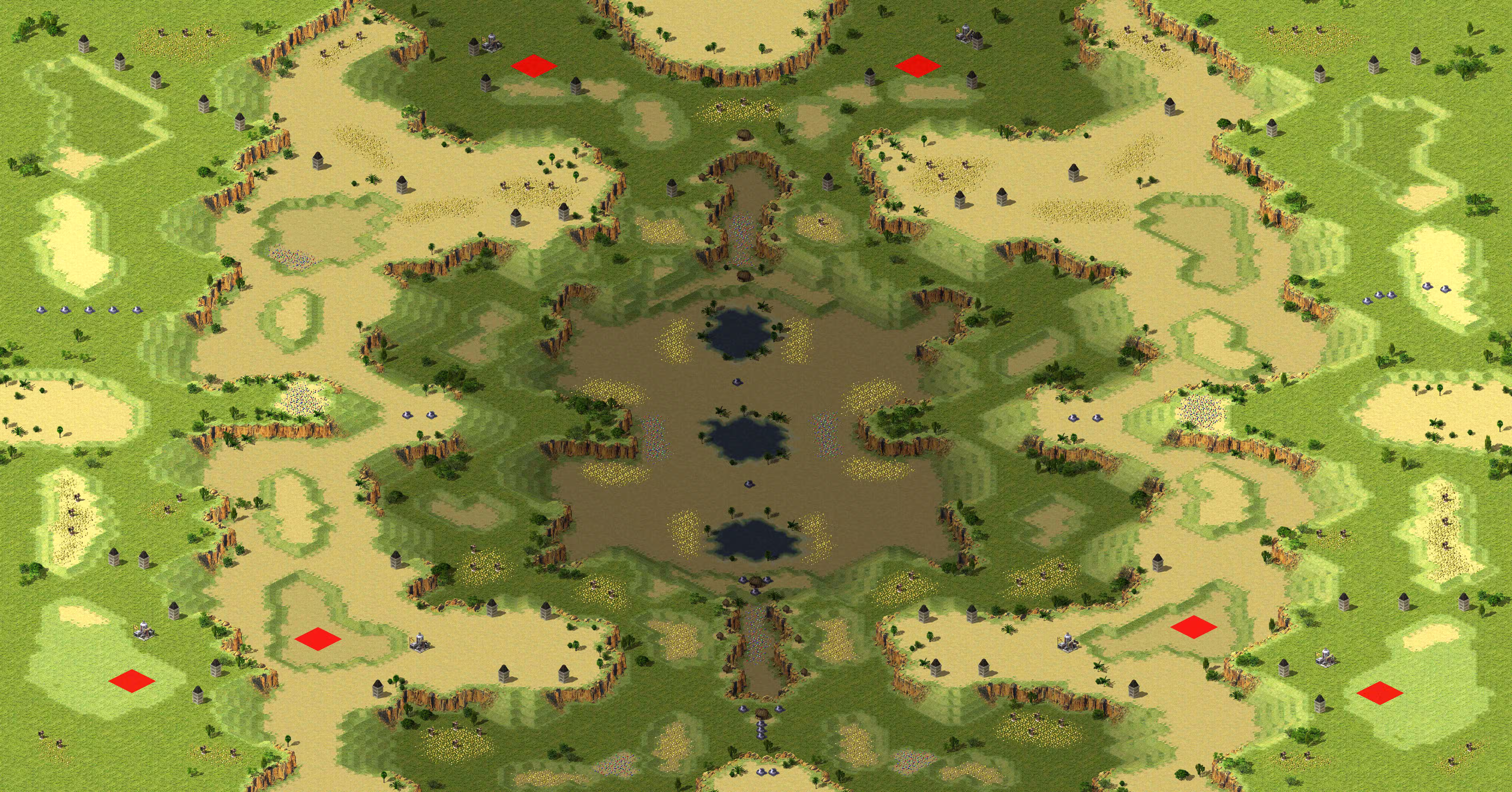 Preview of [6] Desert Island (2v2v2)