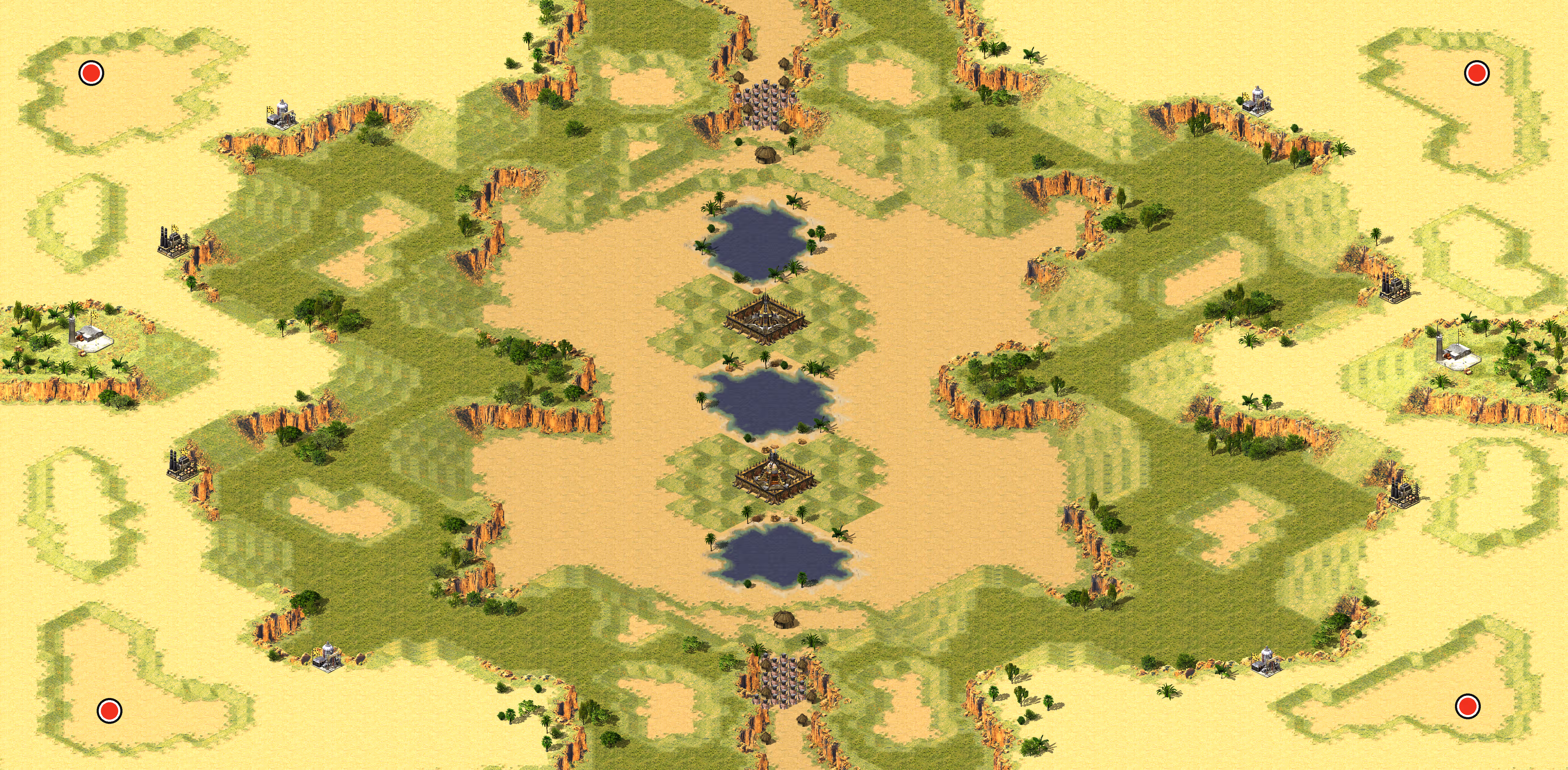 Preview of [4] Desert Island - Blitz 2v2