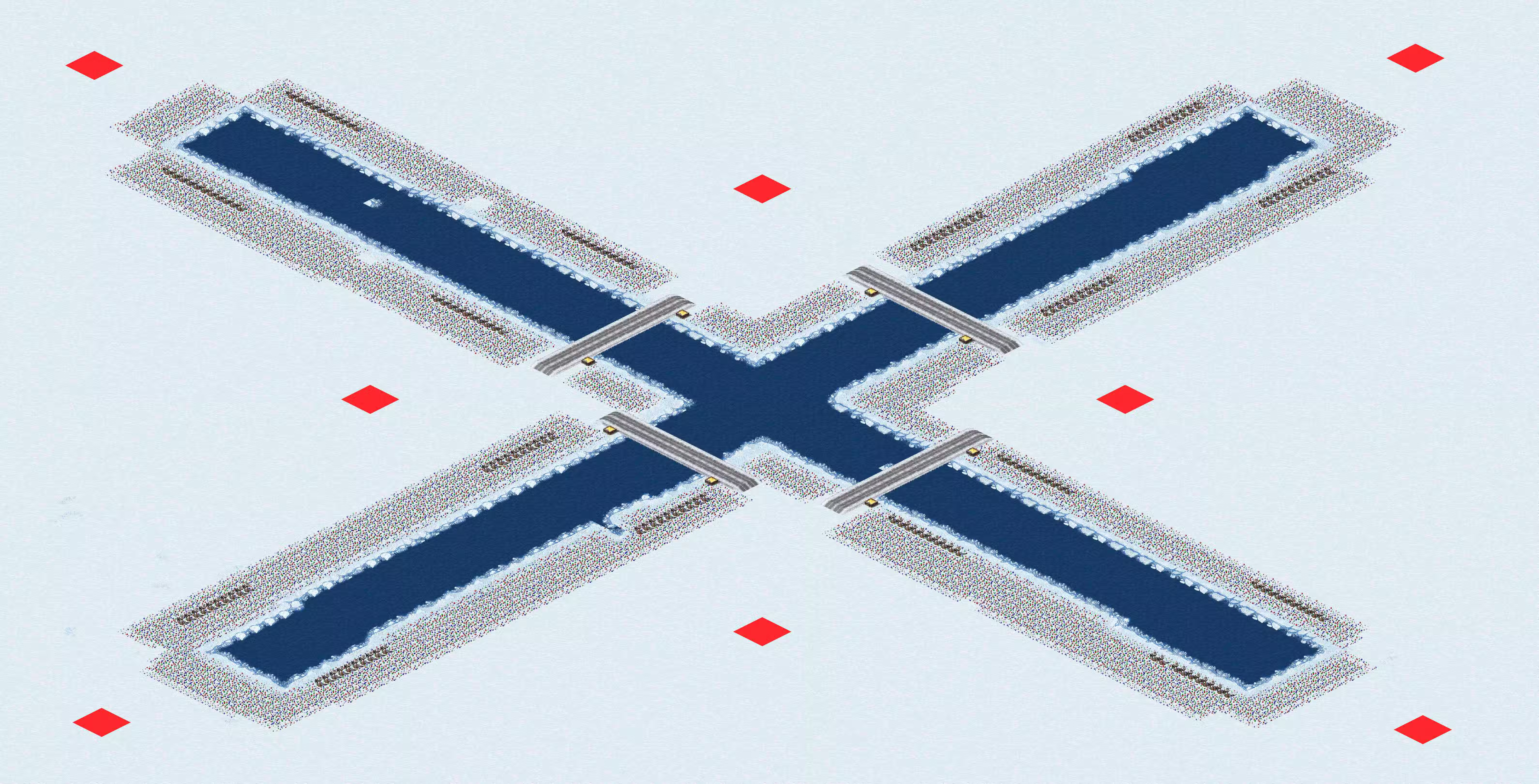 Preview of snow to snow 4v4,ffa map by alinasr