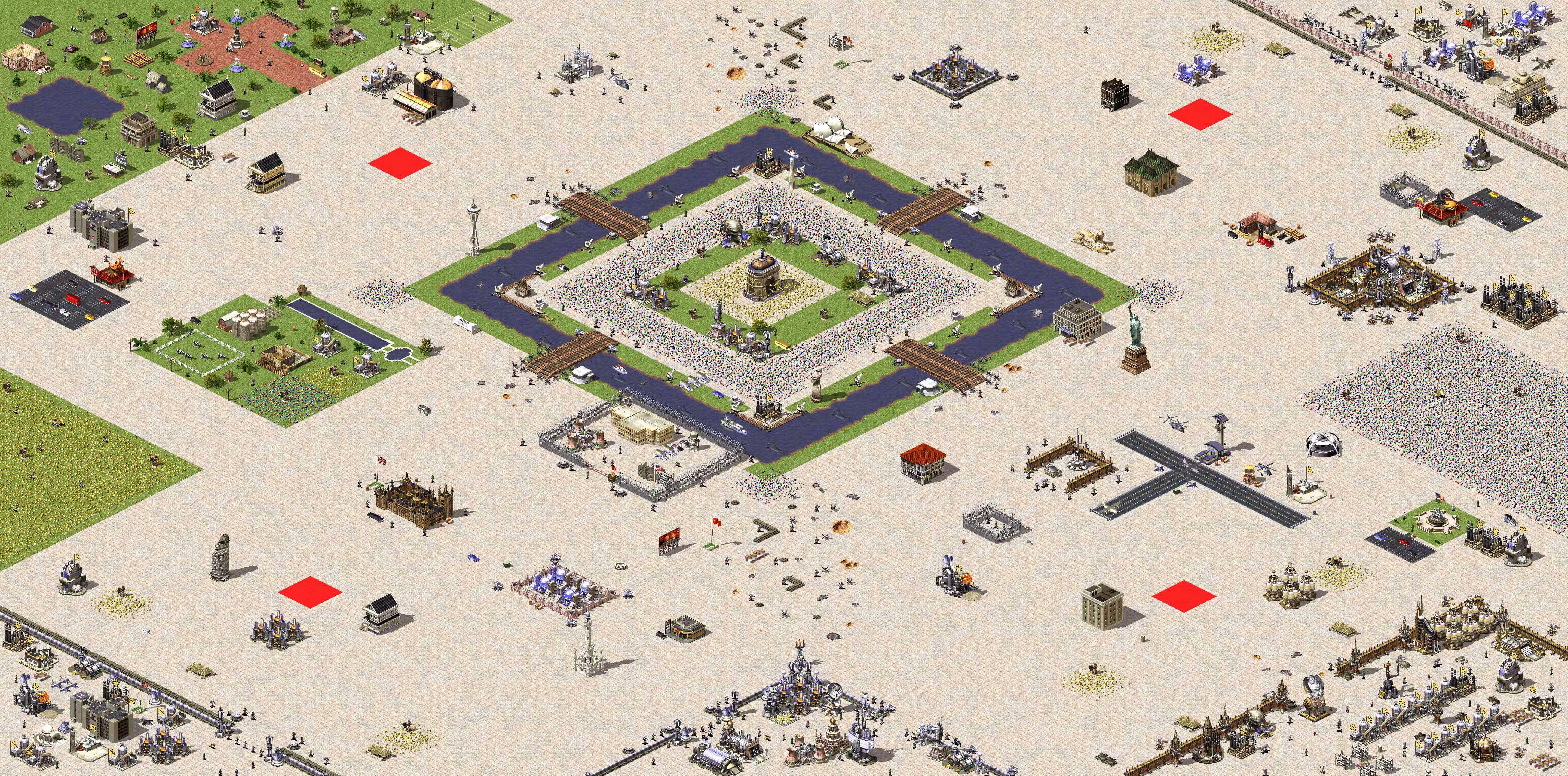Preview of [4] the hot wars [2v2 or 1v1v1v1]