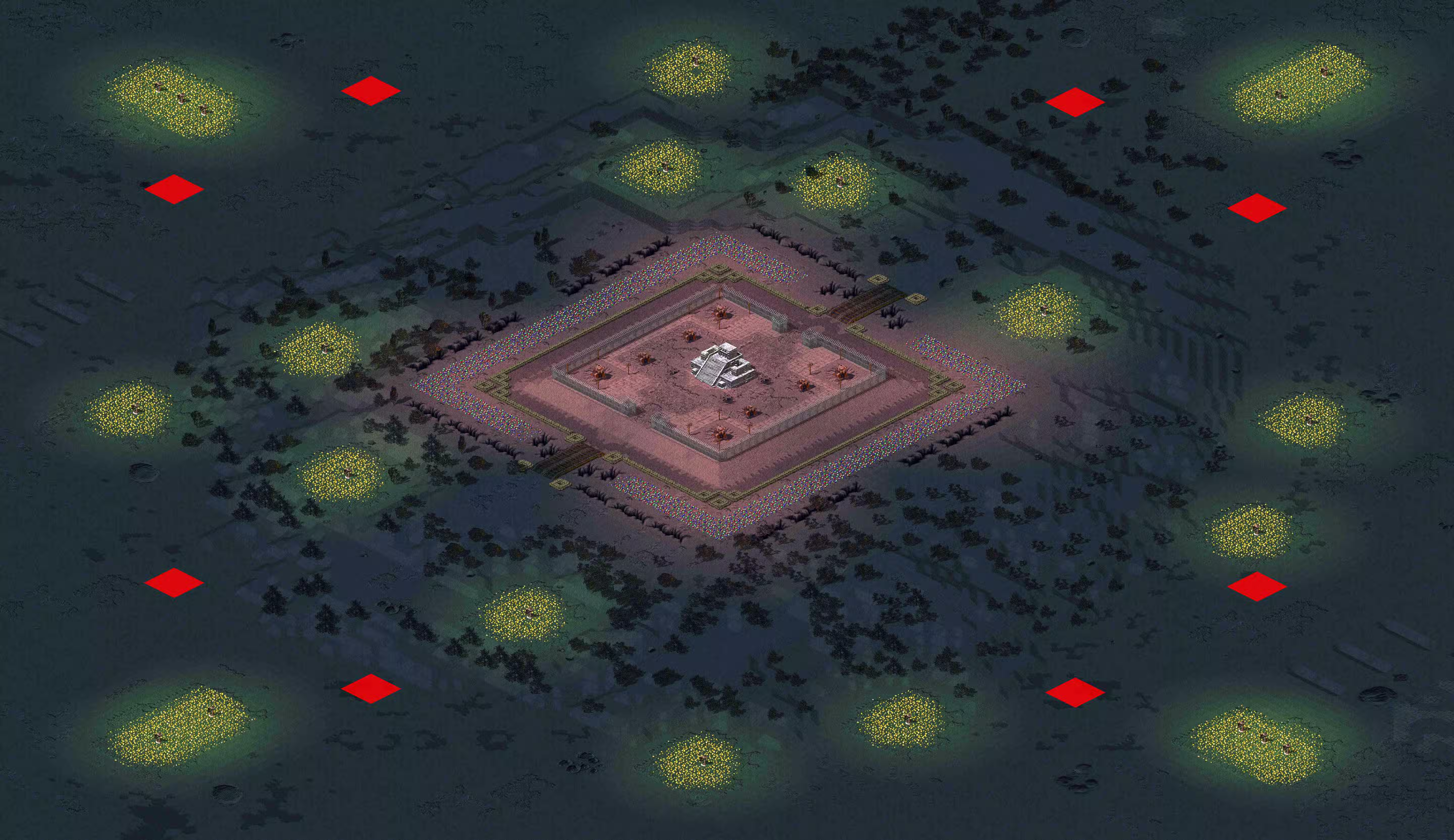 Preview of [8] Lunar Sunrise - 2v2v2v2 - Reid Maps