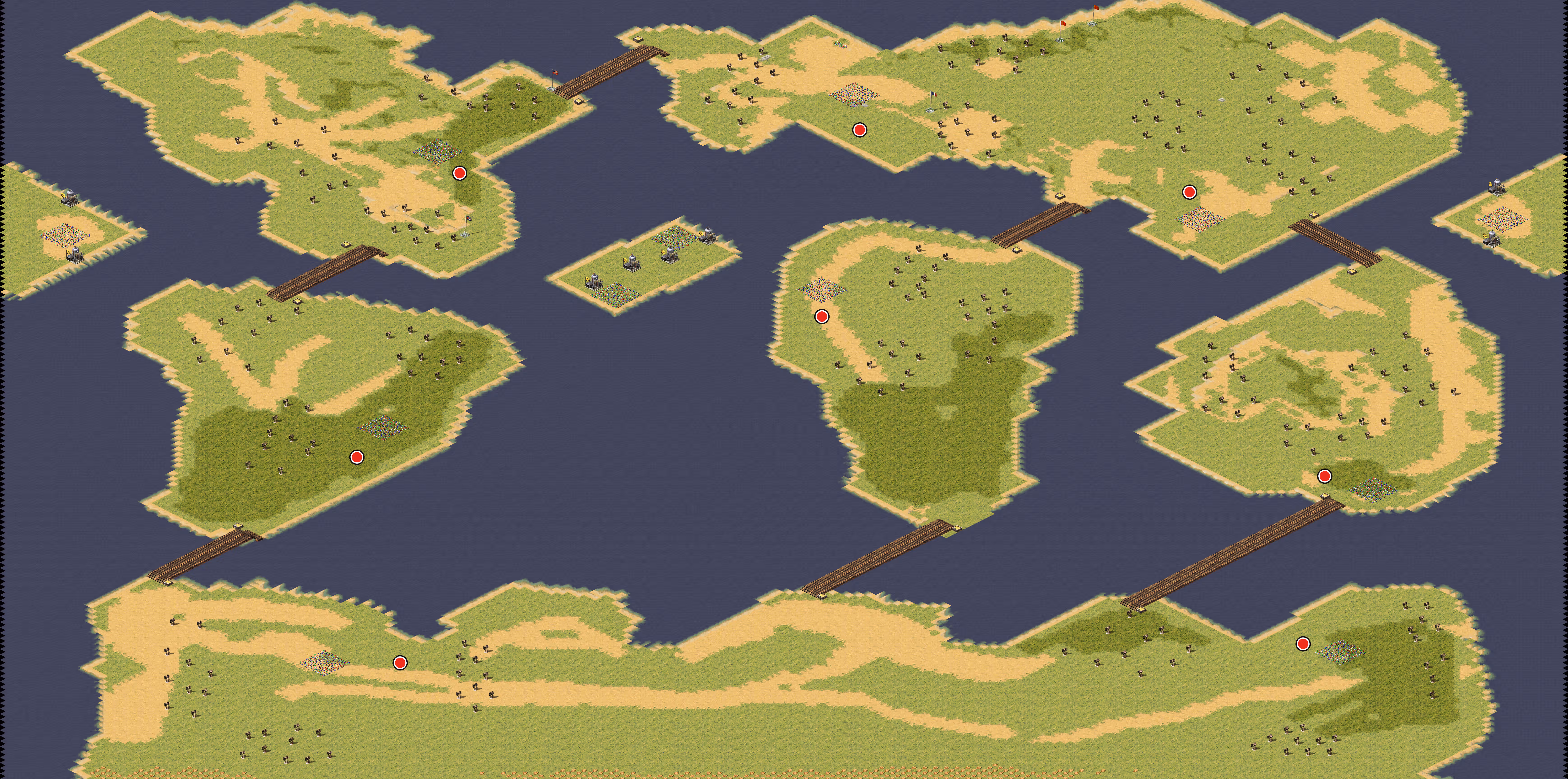 Preview of world map by libbo3 (2)low gold many tiberium treex no sat