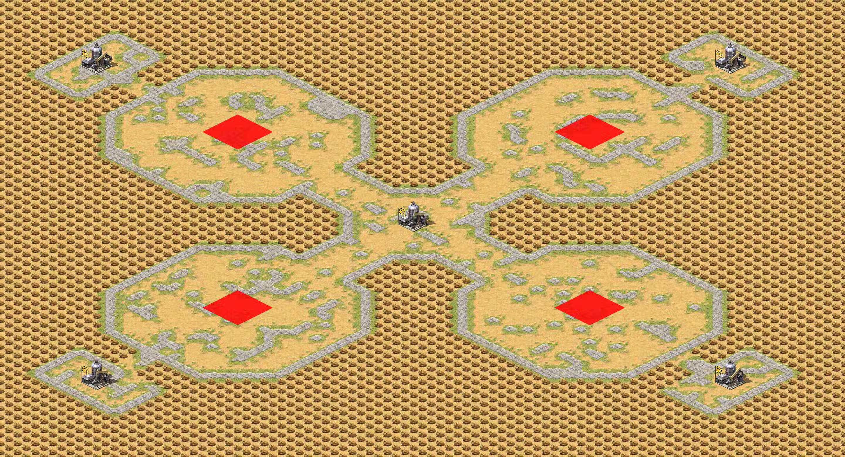 Preview of [4] Oil in Corners and Center