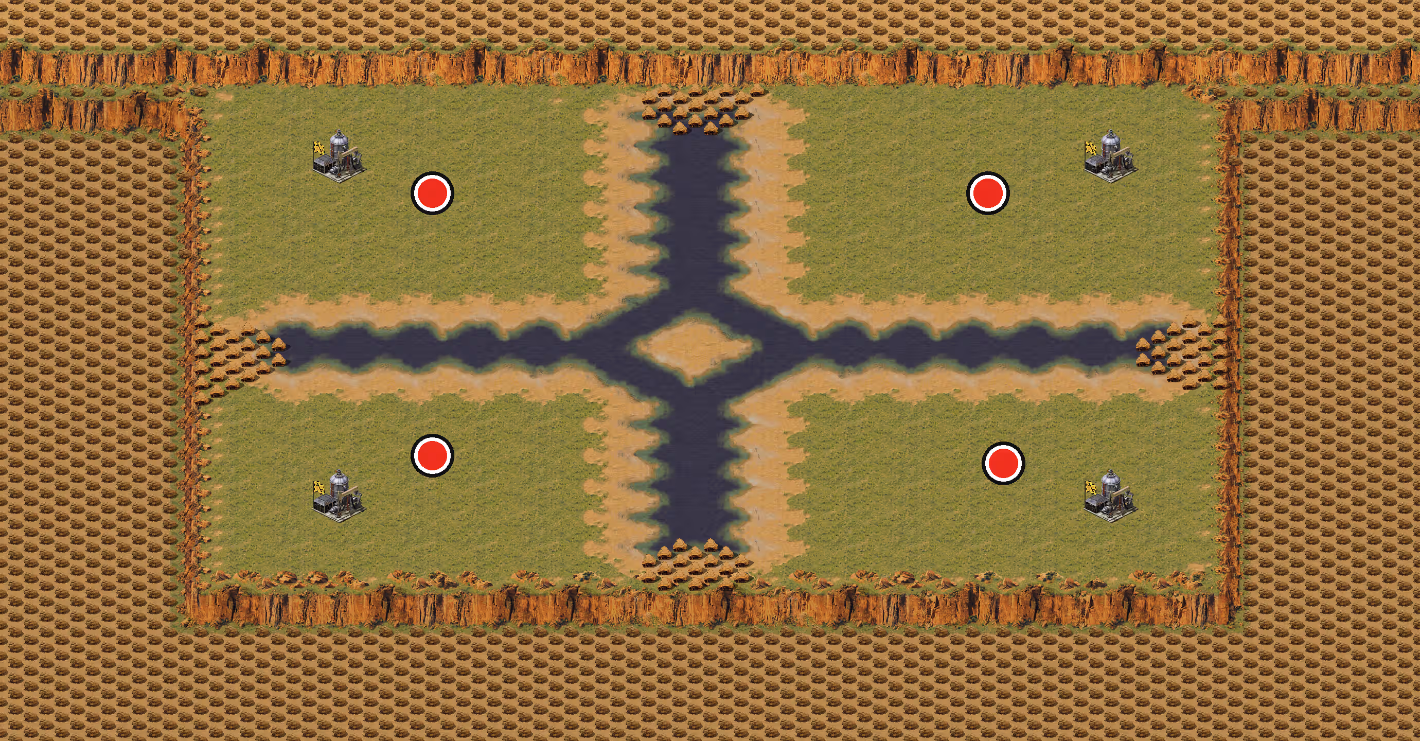 Preview of [4] Extra Small Funny Map NoNukes