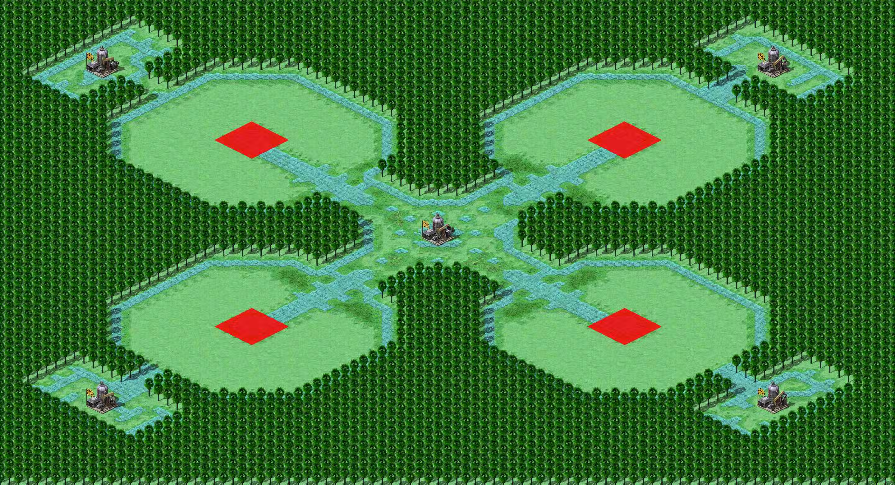 Preview of Oil in Corners & Center - Remastered & Accelerated - Grass Style