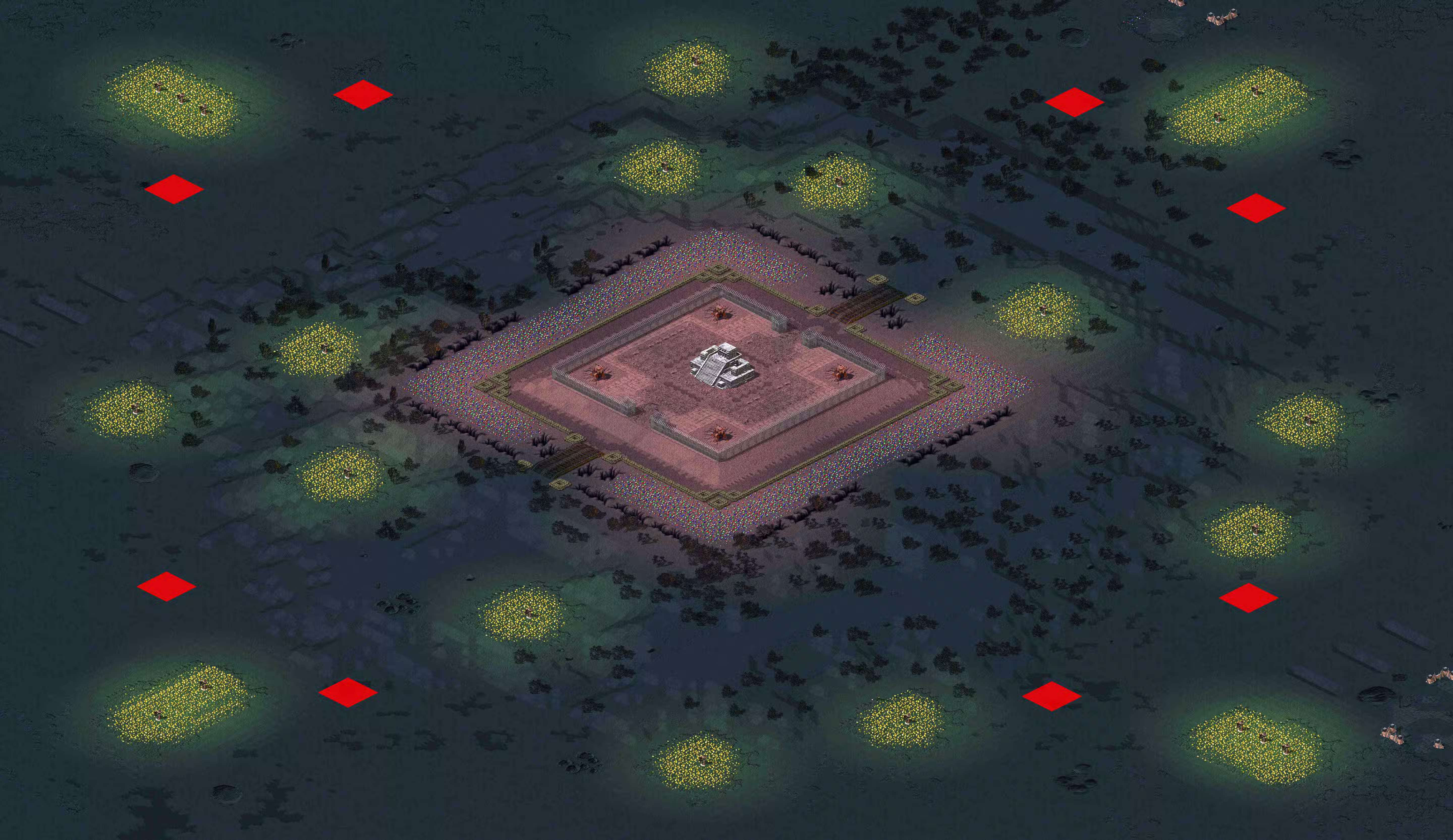 Preview of [8] Lunar Sunrise - 2v2v2v2 - Reid Maps