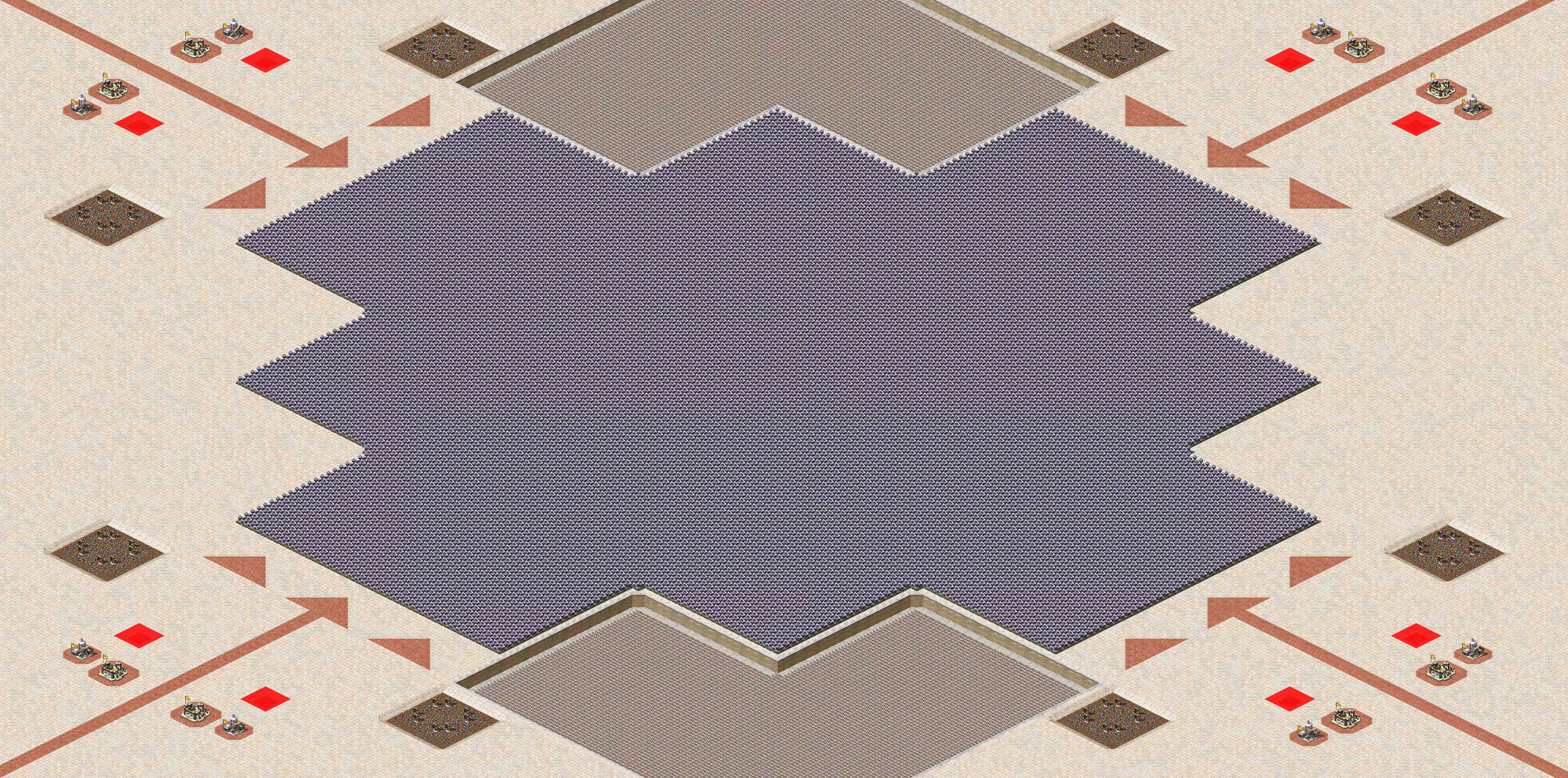 Preview of [8] Panda's Border Wall 4v4