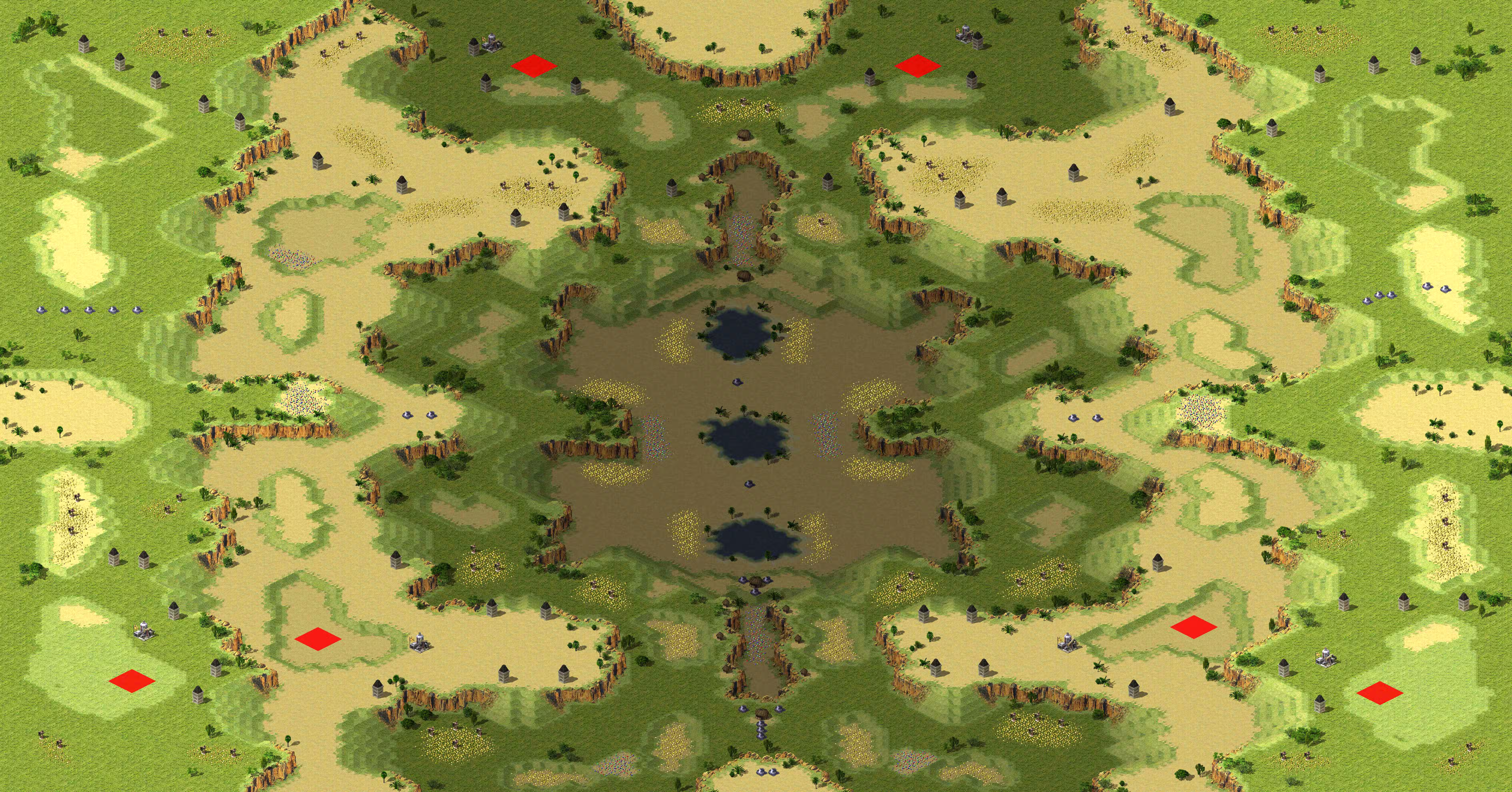 Preview of [6] Desert Island (2v2v2)