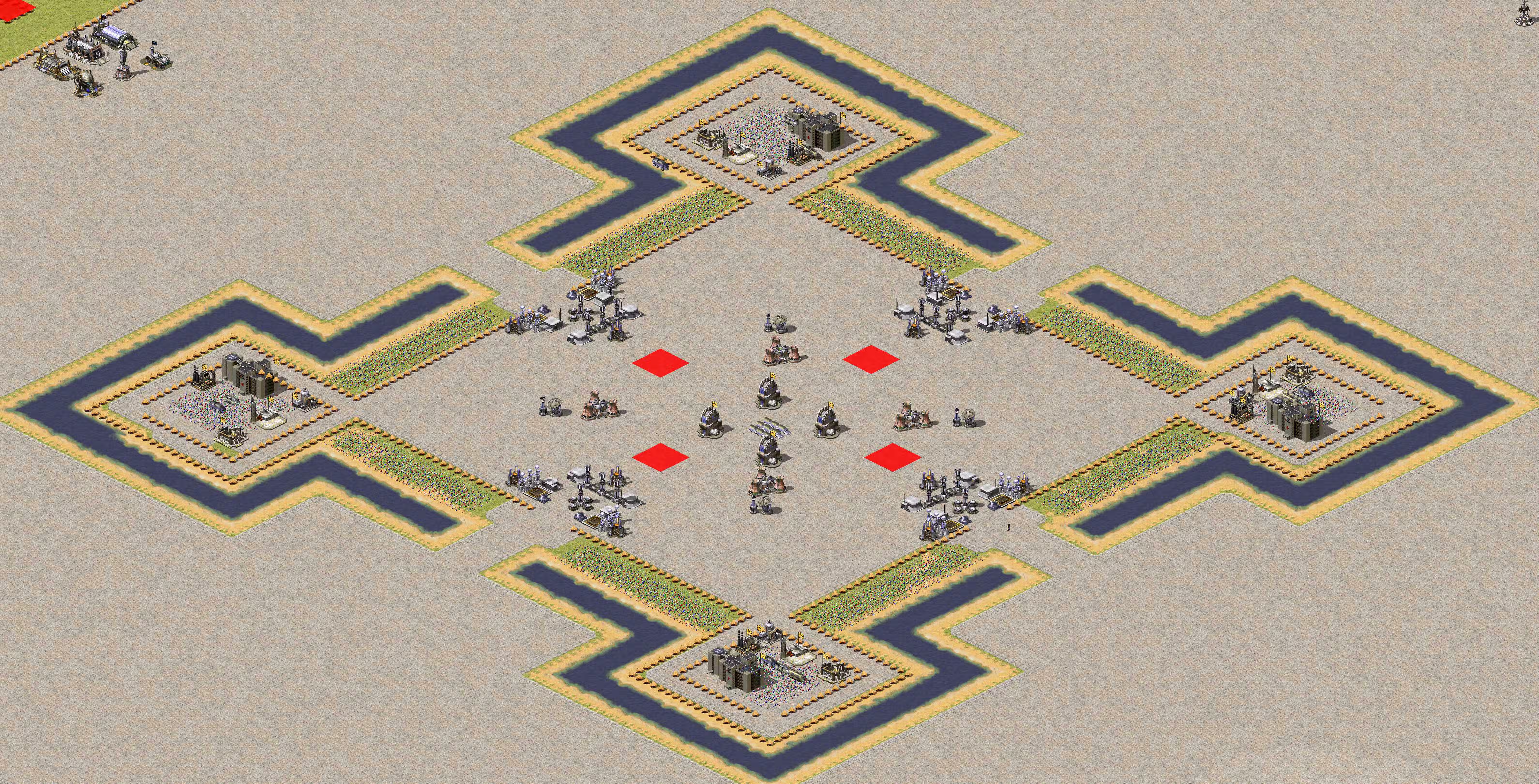 Preview of Survival map  ALL TEAM A v B NOOB