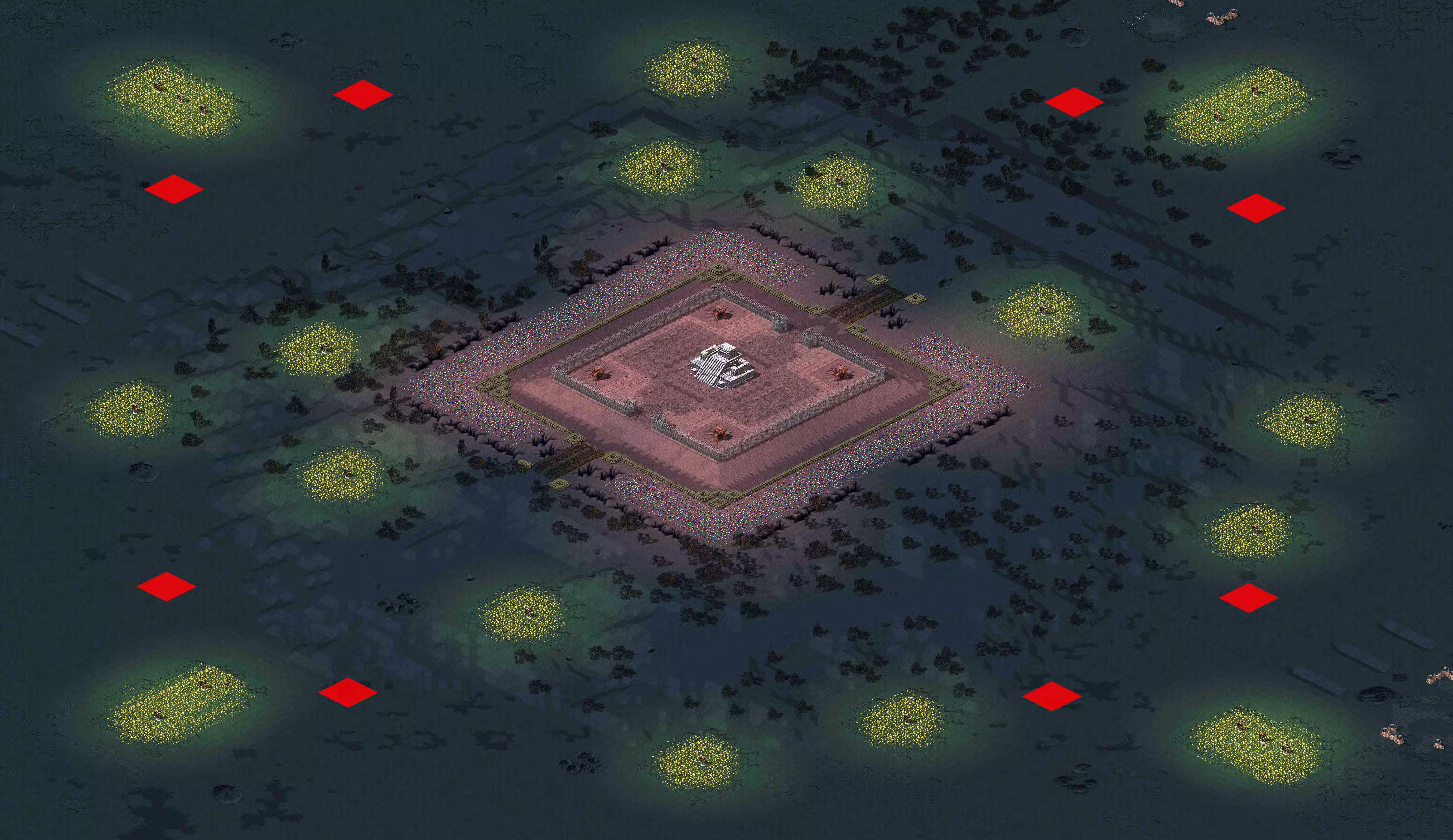 Preview of [8] Lunar Sunrise - 2v2v2v2 - Reid Maps