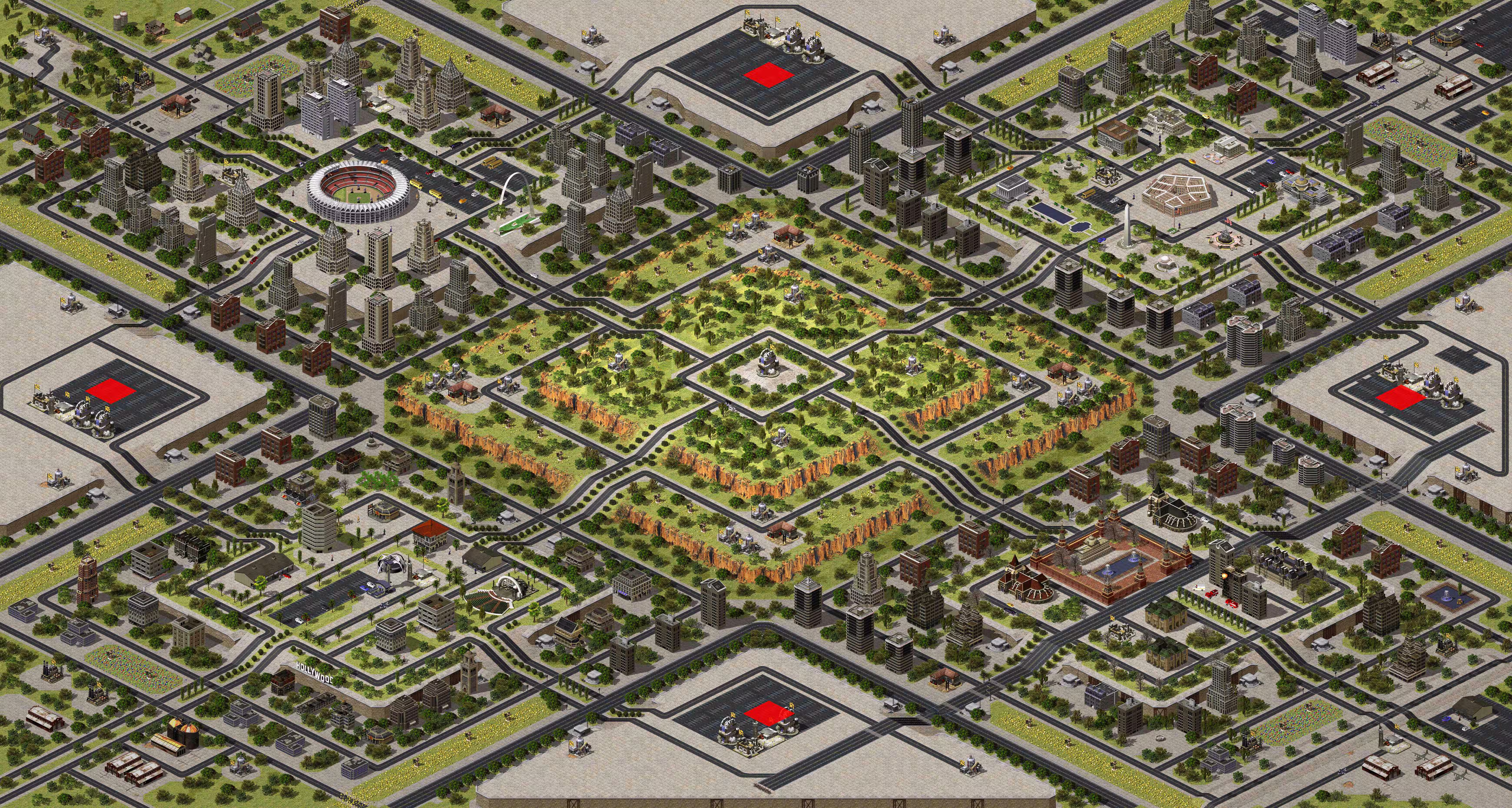 Preview of 4 Cities+2techlab+repair+airport in base