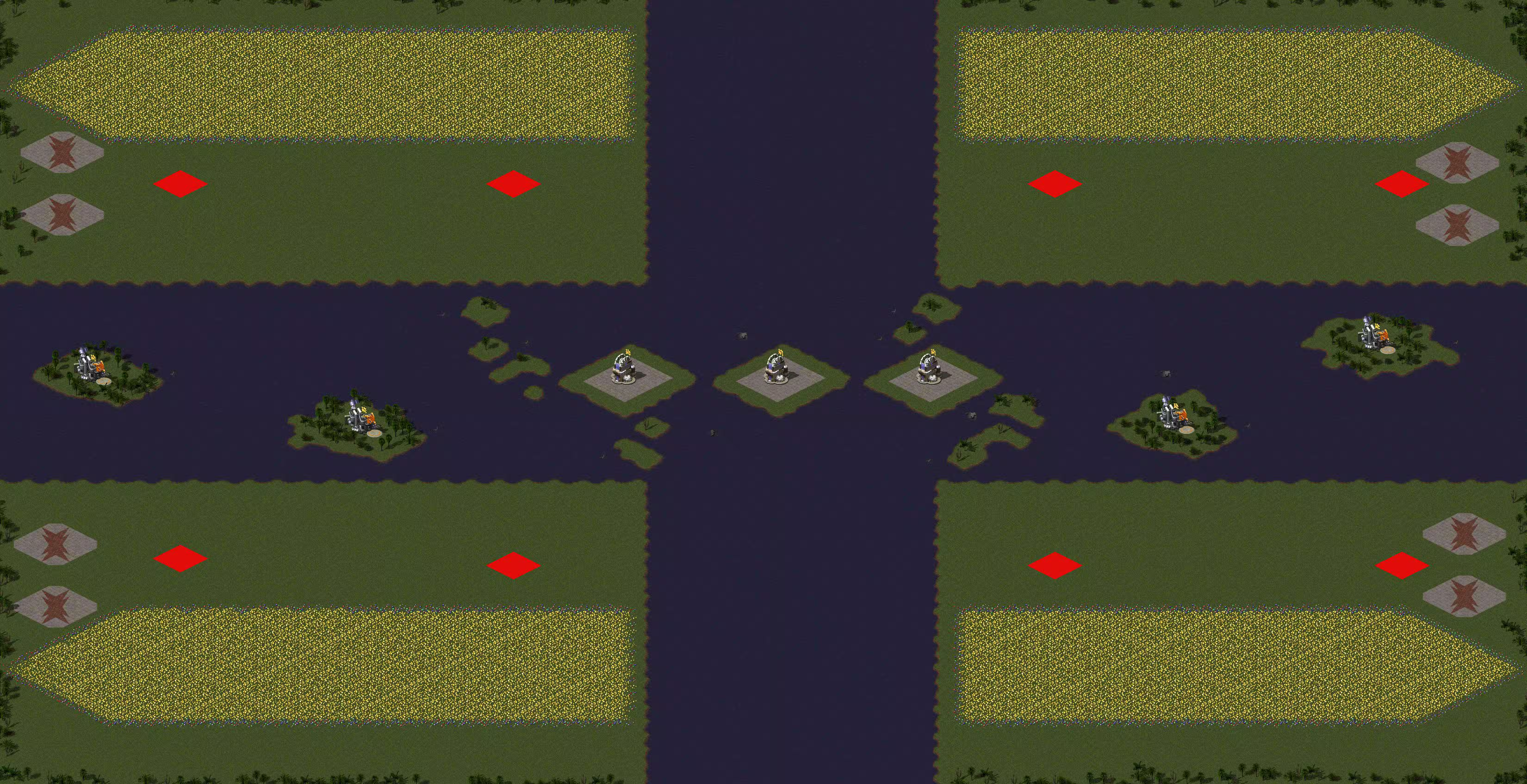 Preview of [8] Sea Barrages - 2v2v2v2 - v.2 - Reid Maps