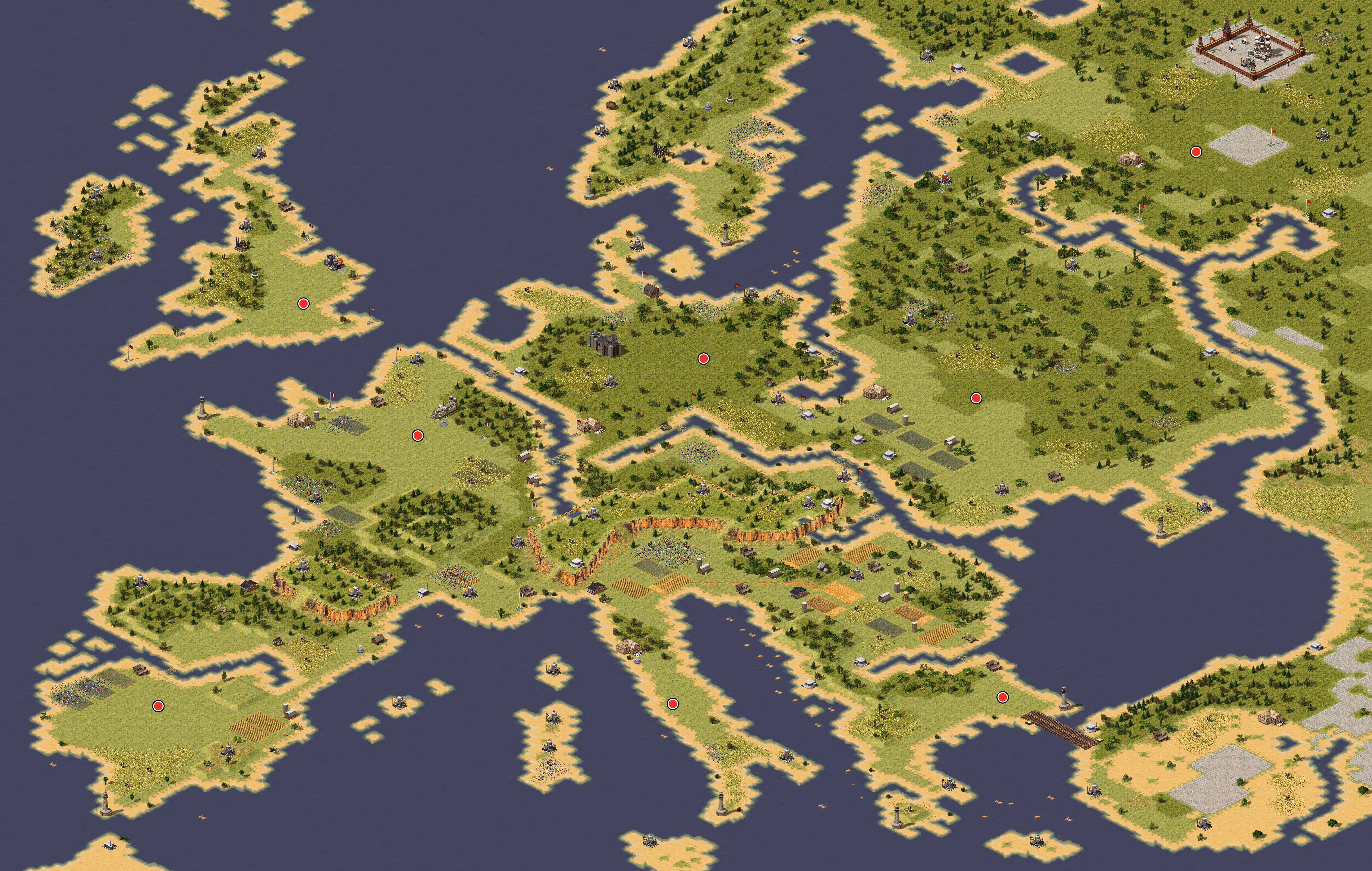 Preview of [8] Europe V.3 (better shape shorepiece)
