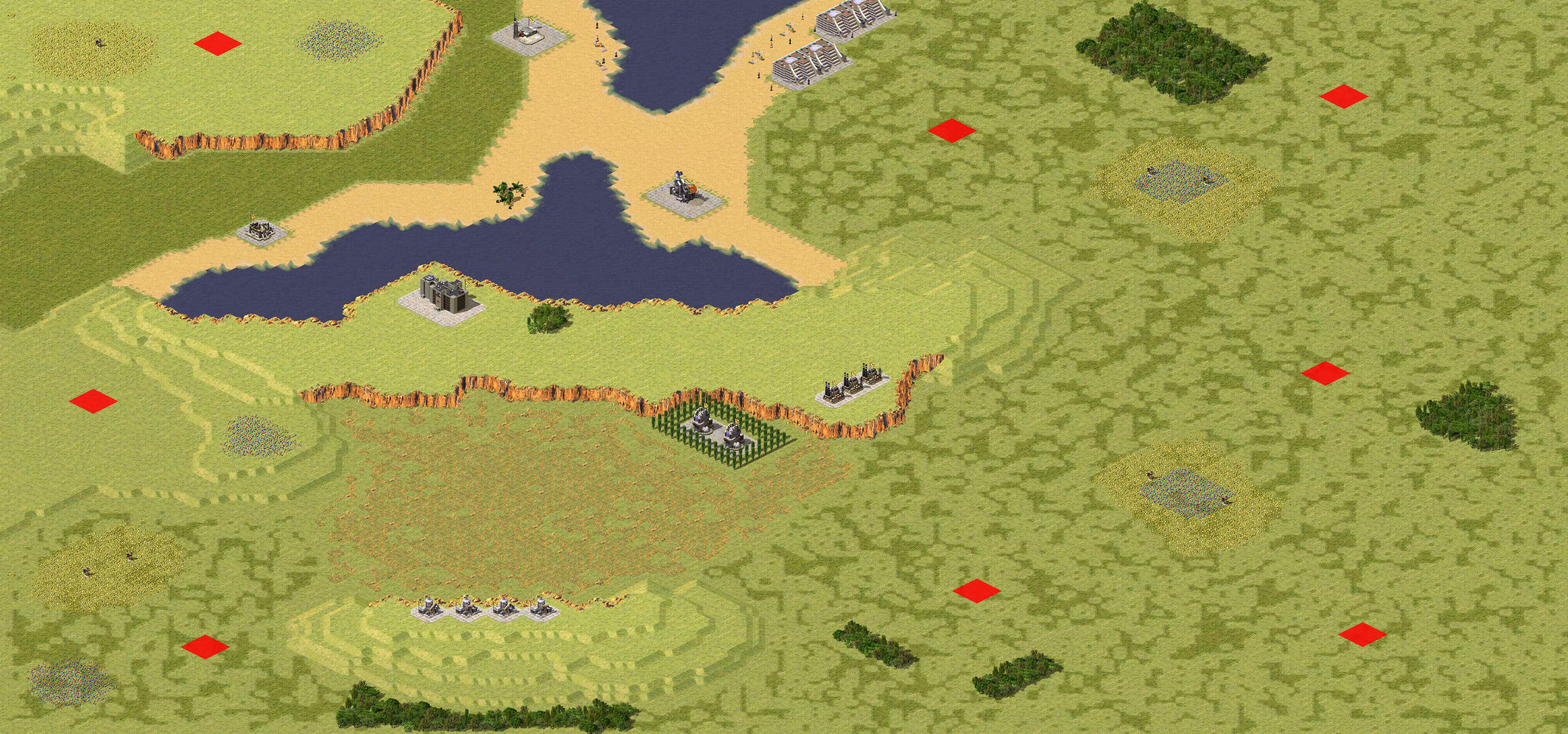 Preview of 3 v 5 custom map