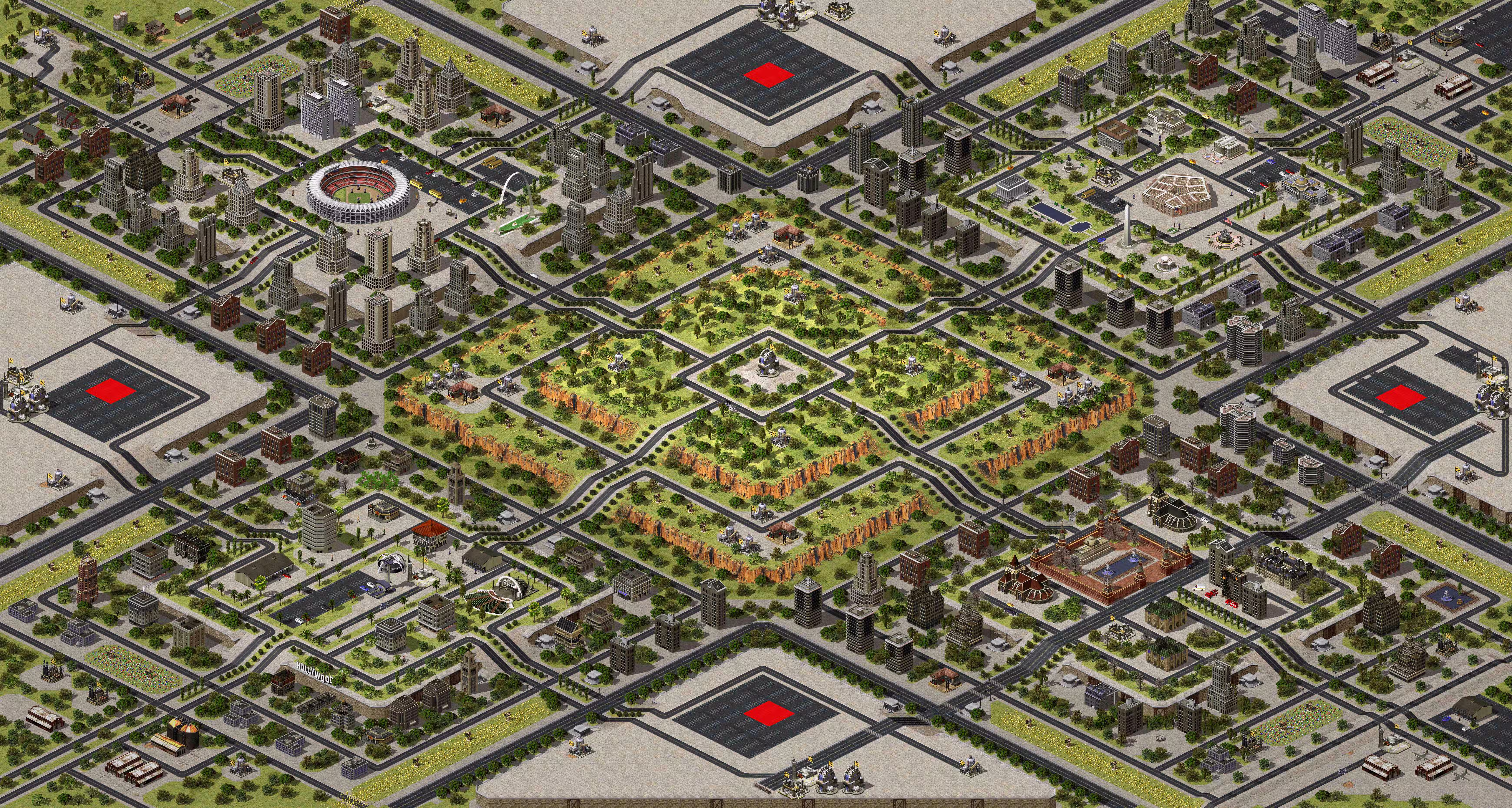 Preview of 4 Cities+2techlab+repair+airport in base