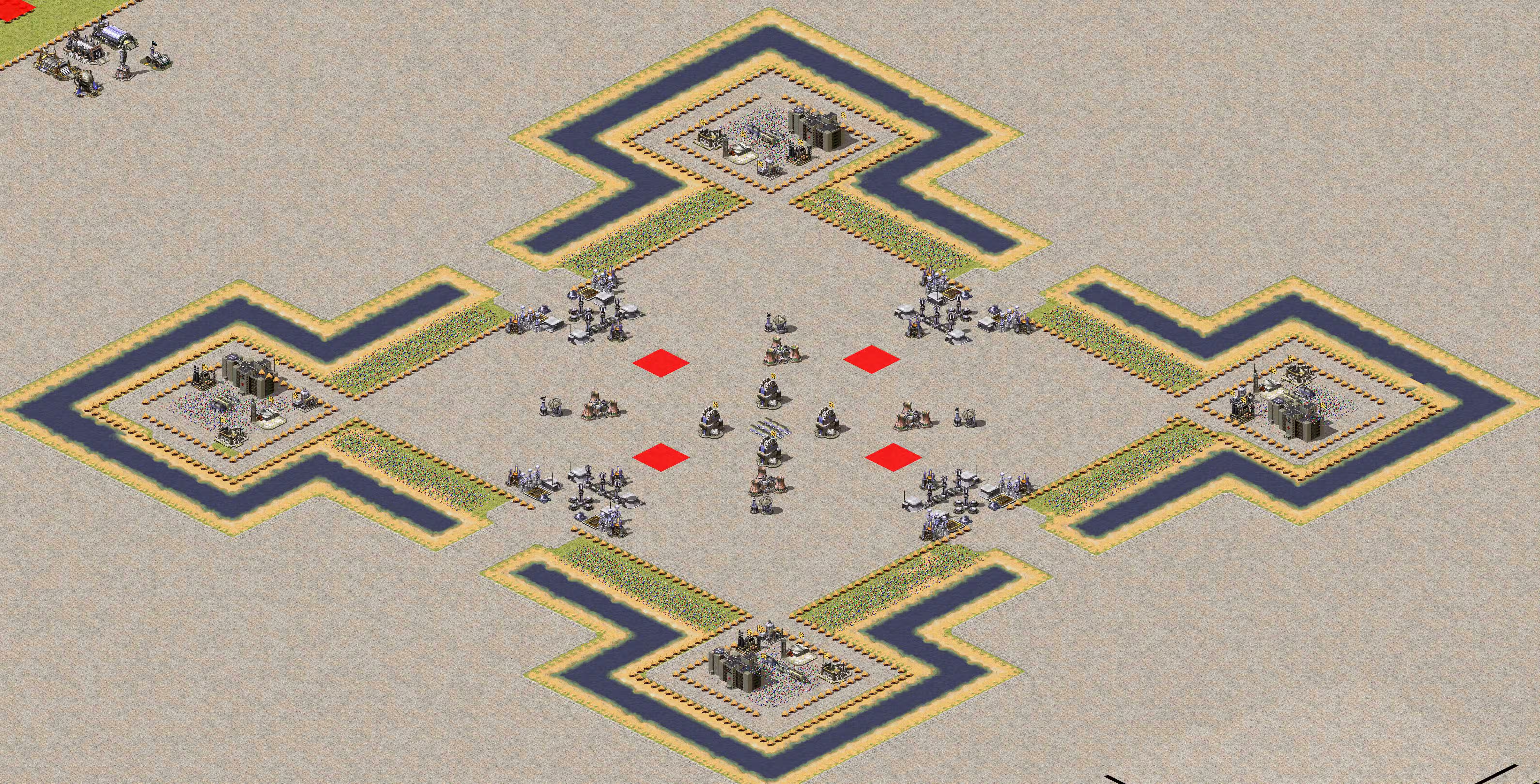 Preview of Survival map  ALL TEAM A v1.7_4P