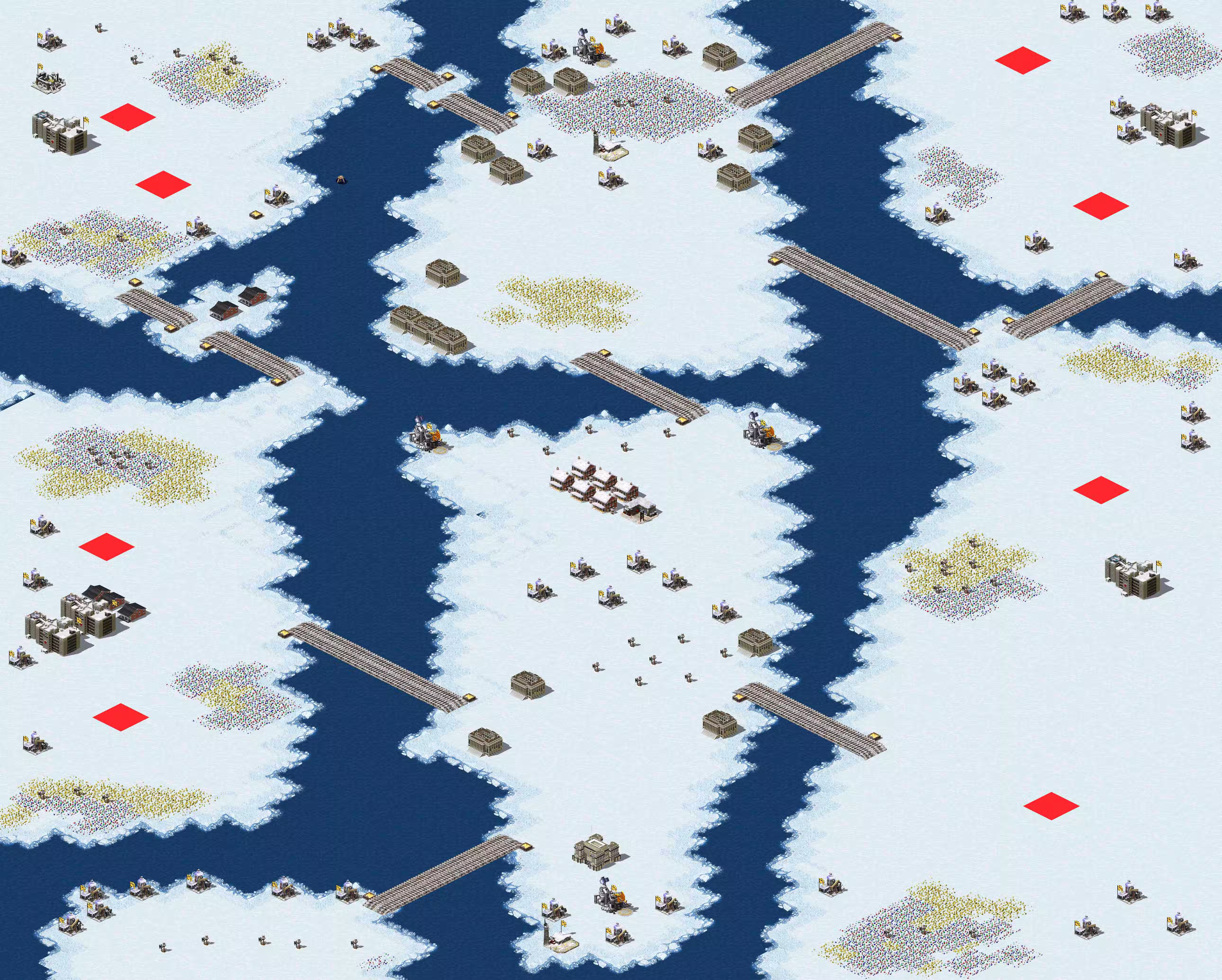 Preview of 4v4 Map v1.0.4 (NO TREES)