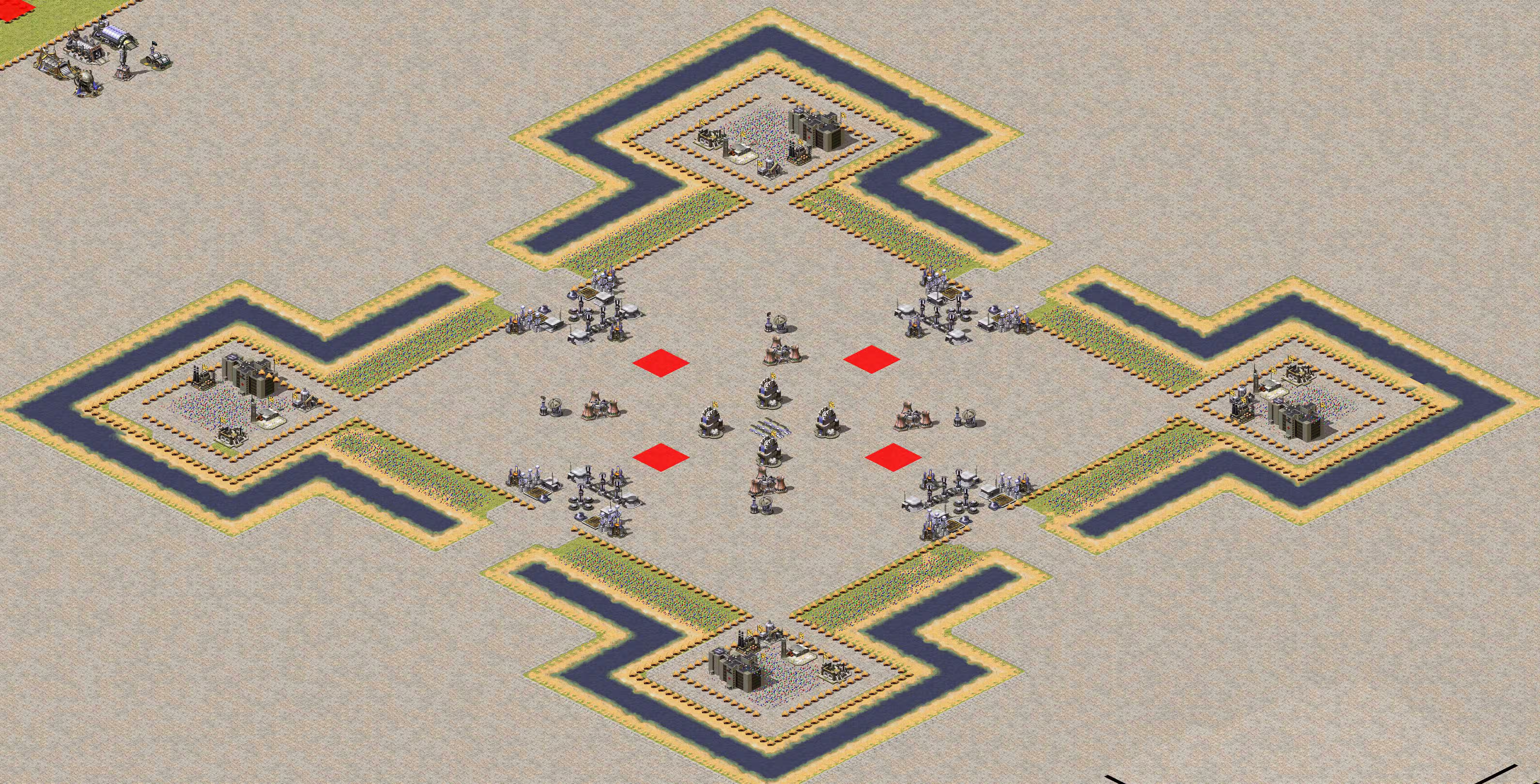 Preview of Survival map  ALL TEAM A v1.7 (no mcvs)