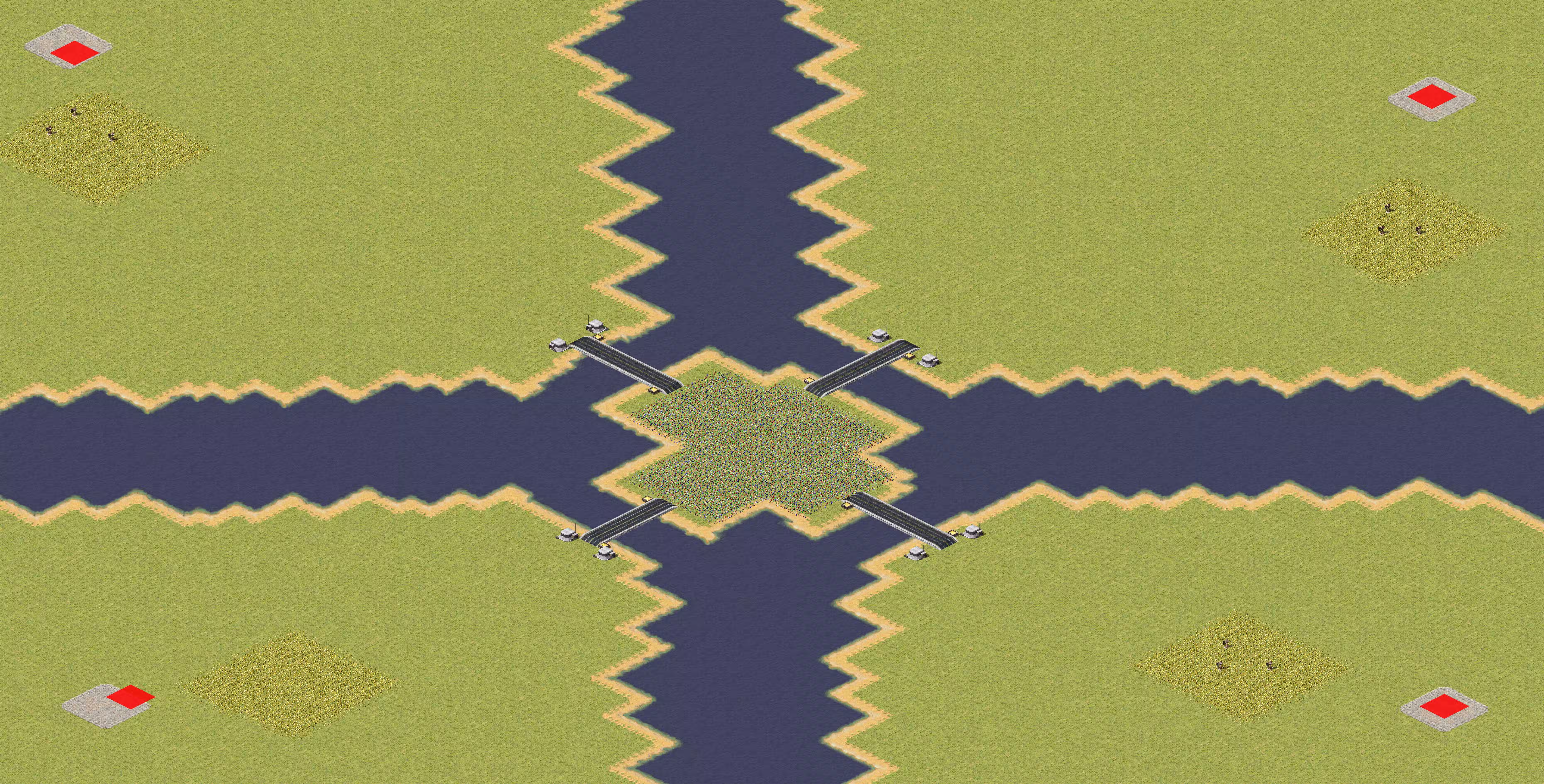 Preview of 4 way bunker up