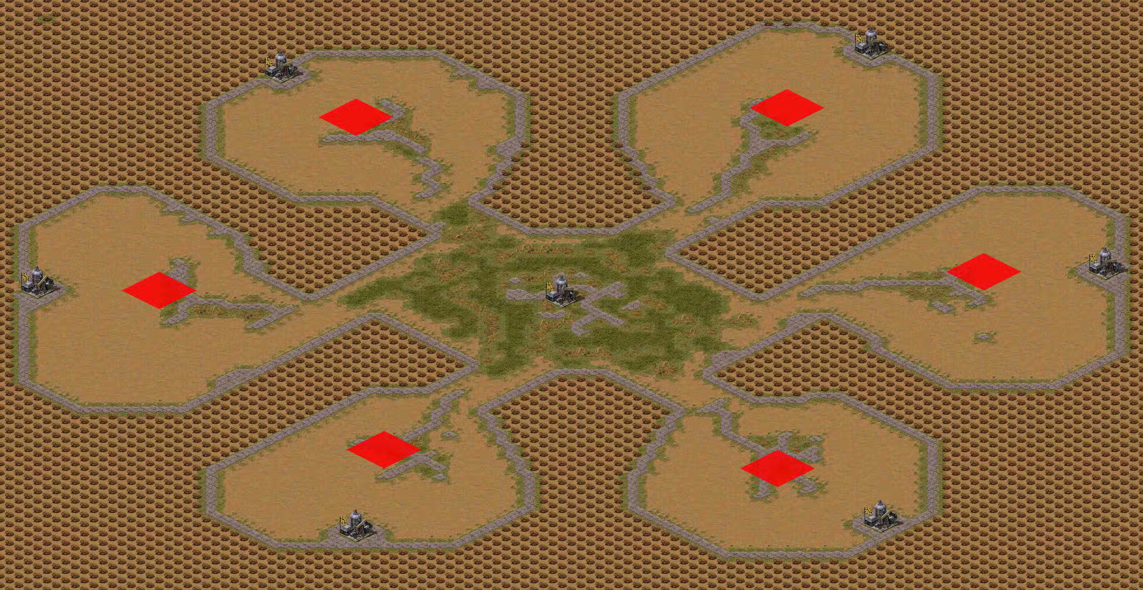 Preview of [6] Oil In Corners & Center Original [x2]