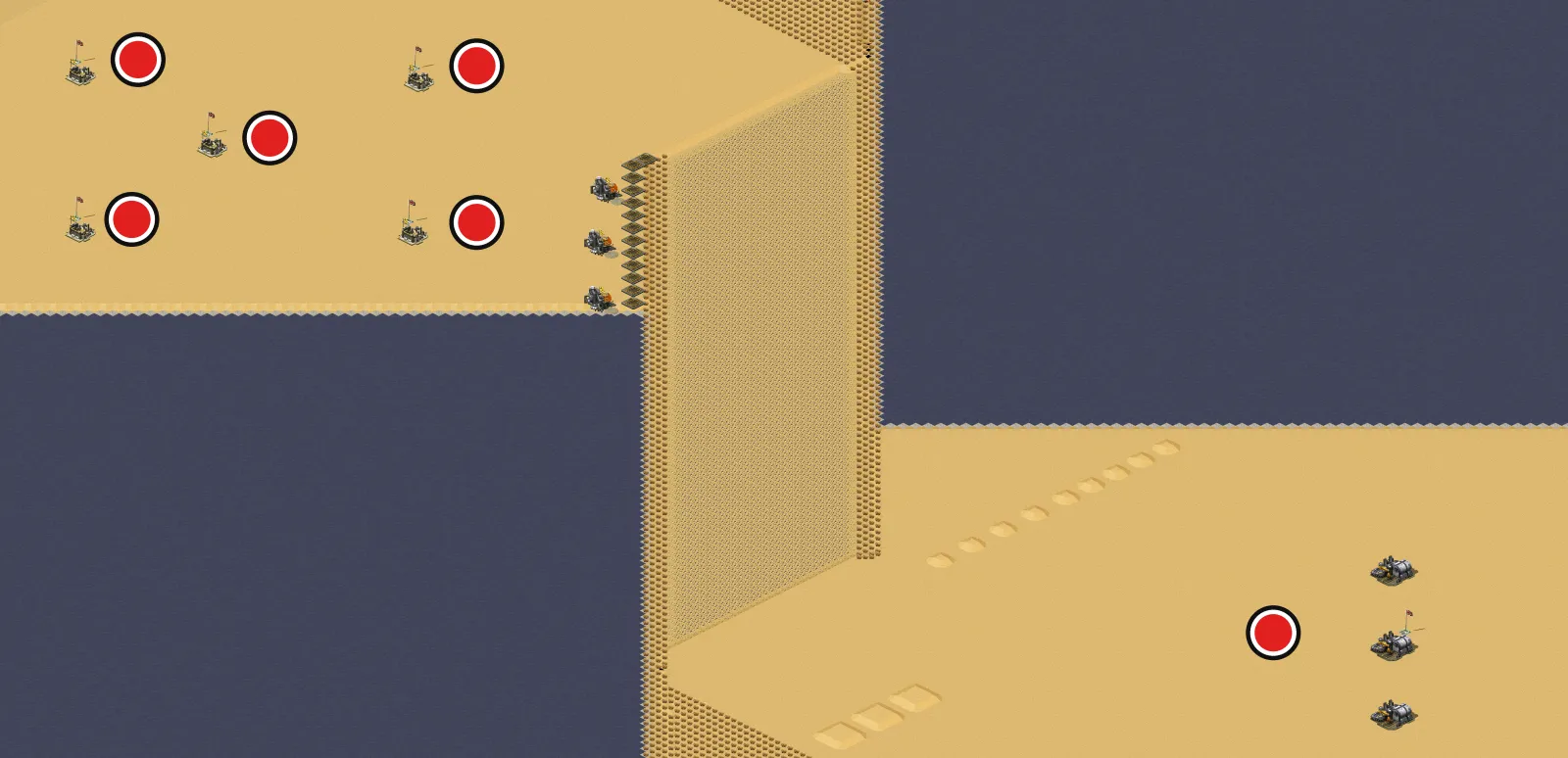 Preview of 4v4  RedZone 0.8  vs AI
