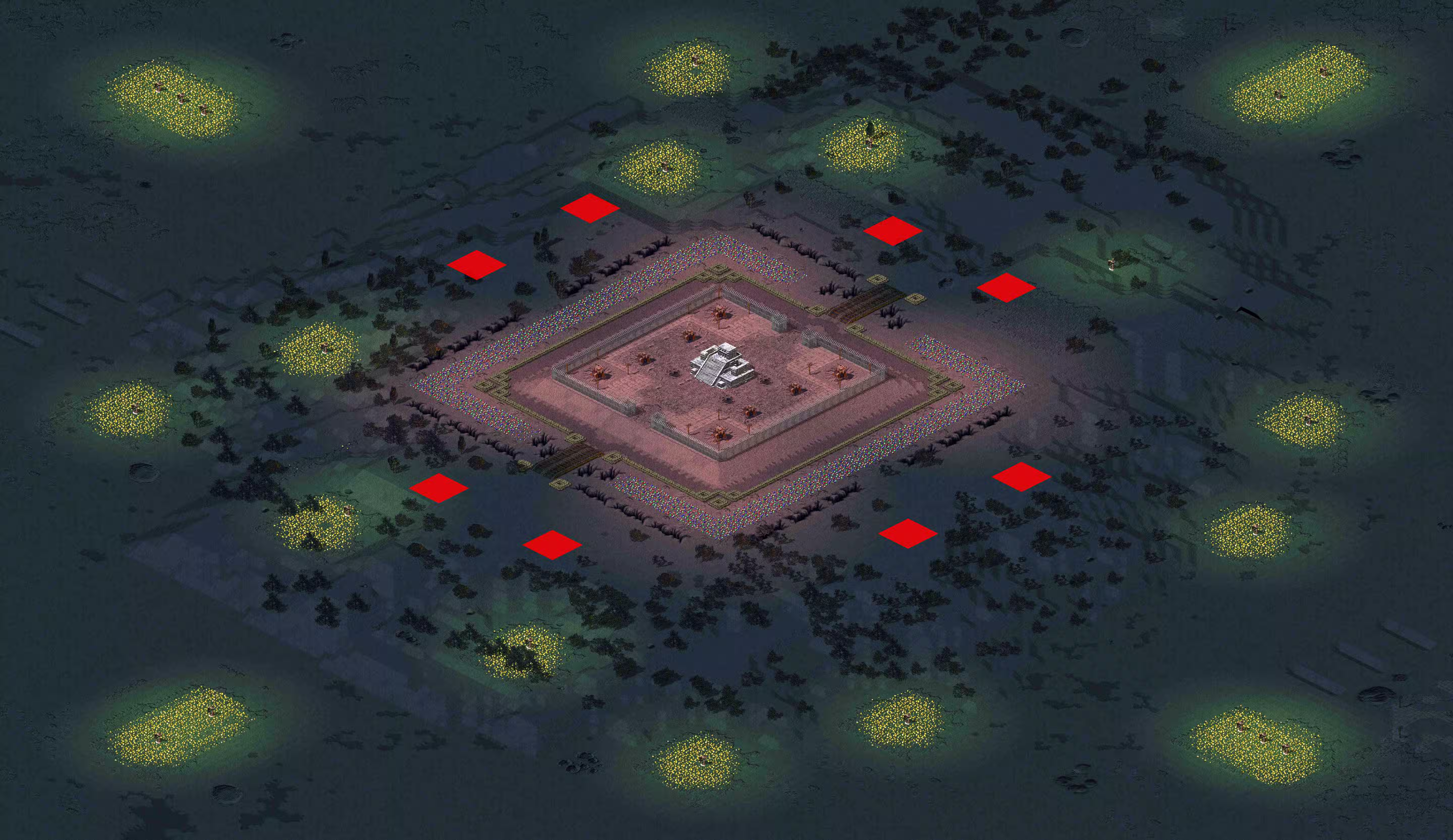 Preview of [8] Lunar Sunrise - 2v2v2v2 - CLOSE POSITIONS - Reid Maps