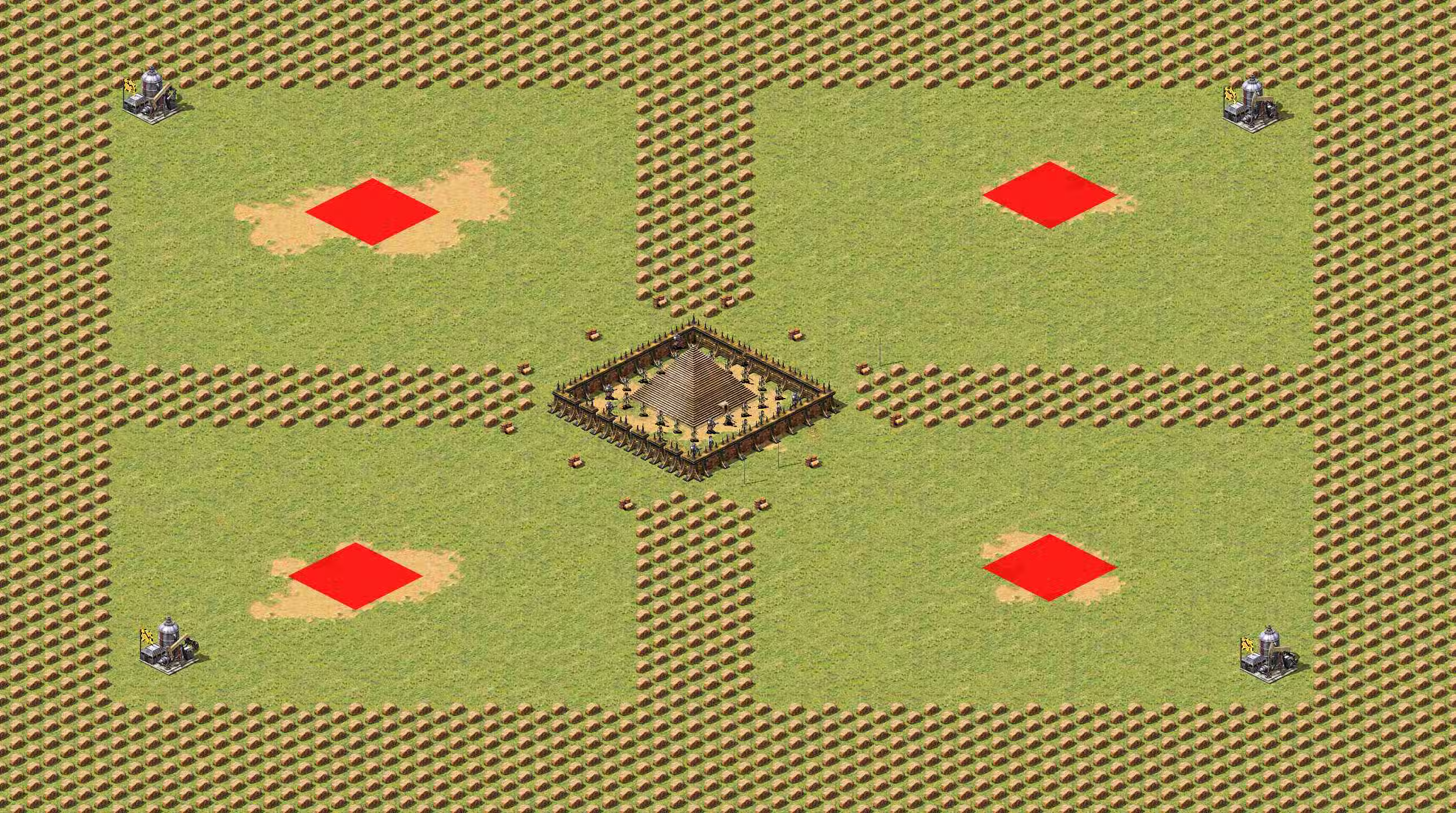 Preview of Pyramid in centr - x2 ver.