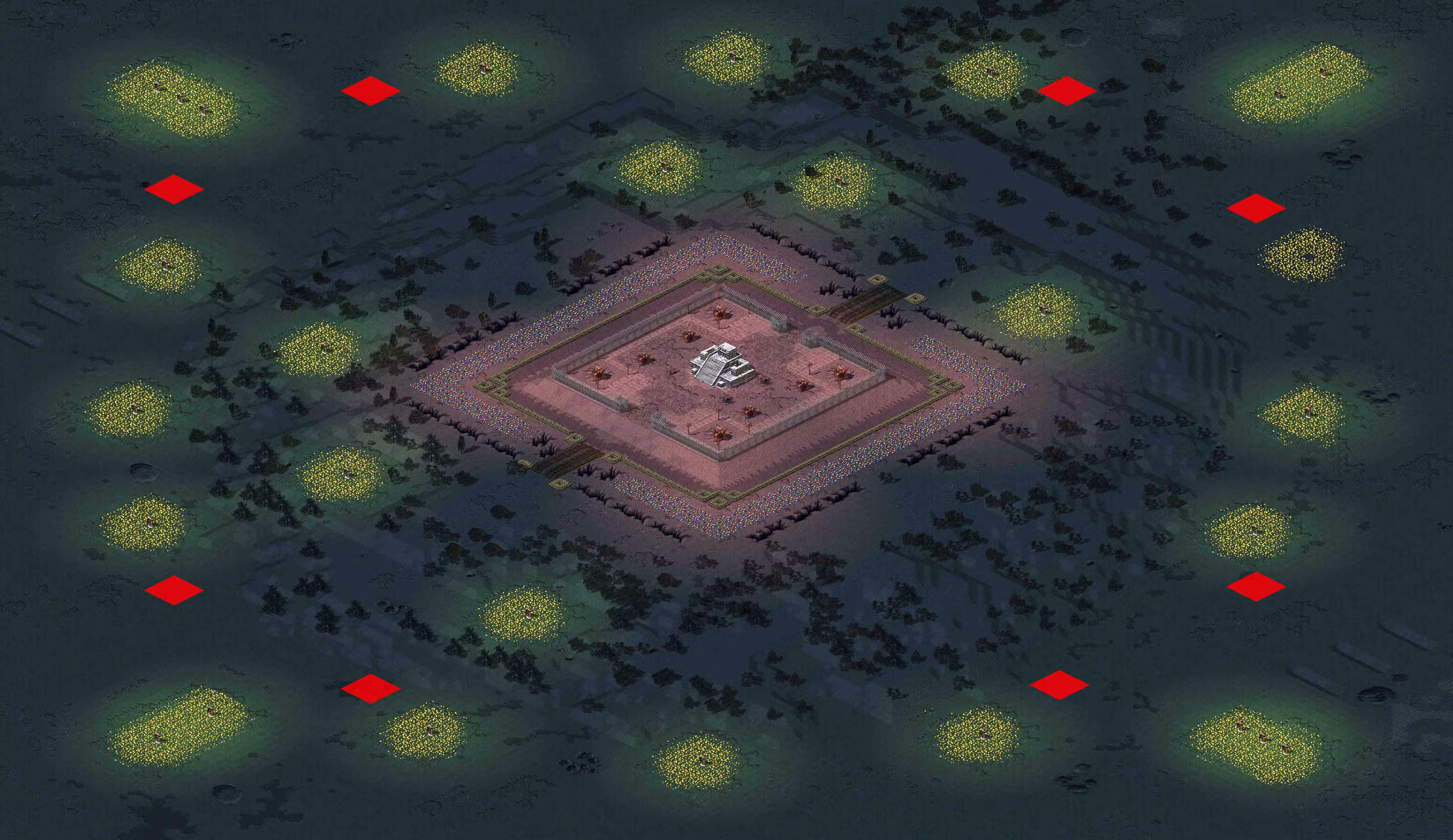 Preview of [8] Lunar Sunrise - 2v2v2v2 - Reid Maps