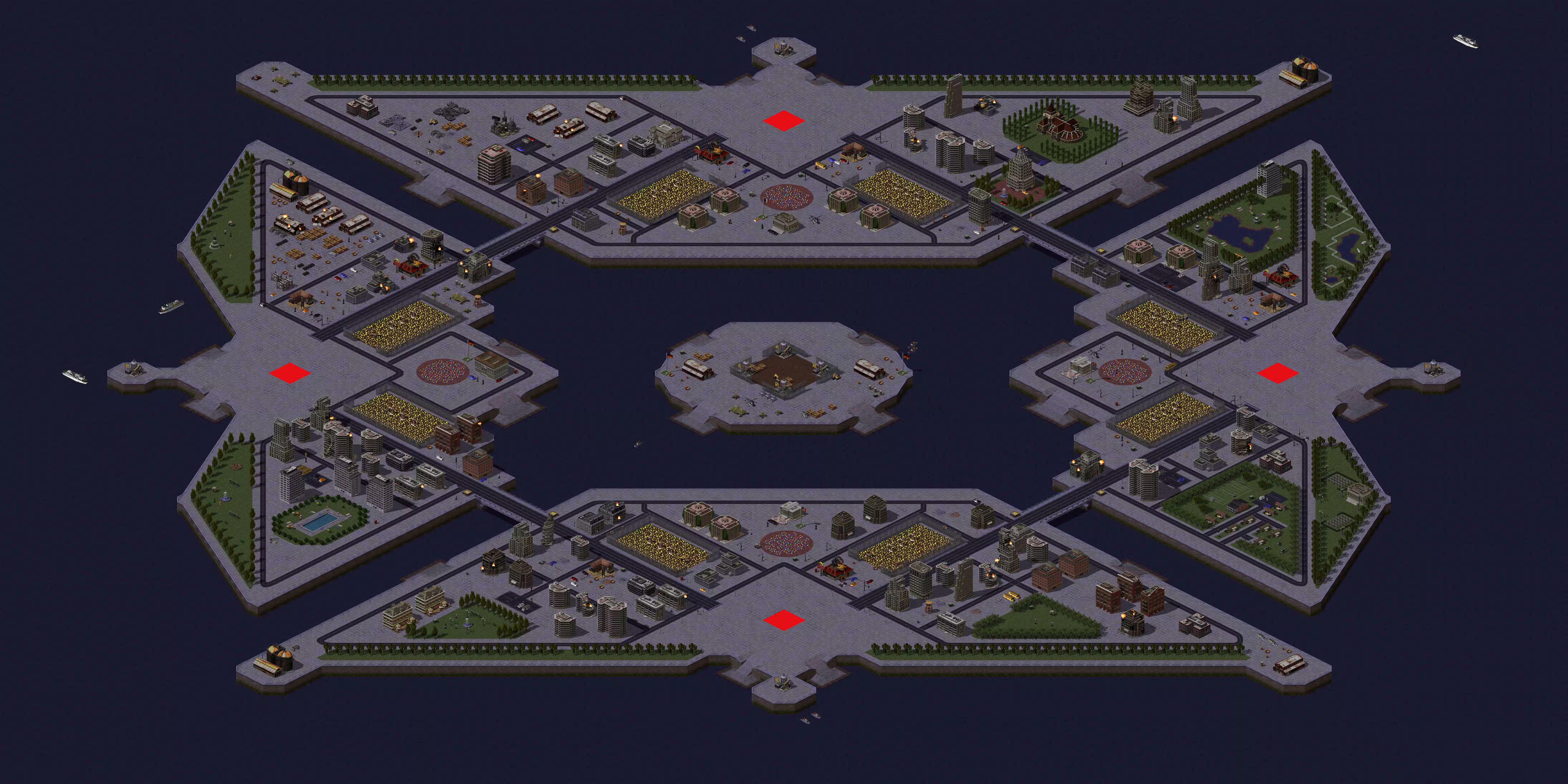 Preview of 4 City Blocks (4)