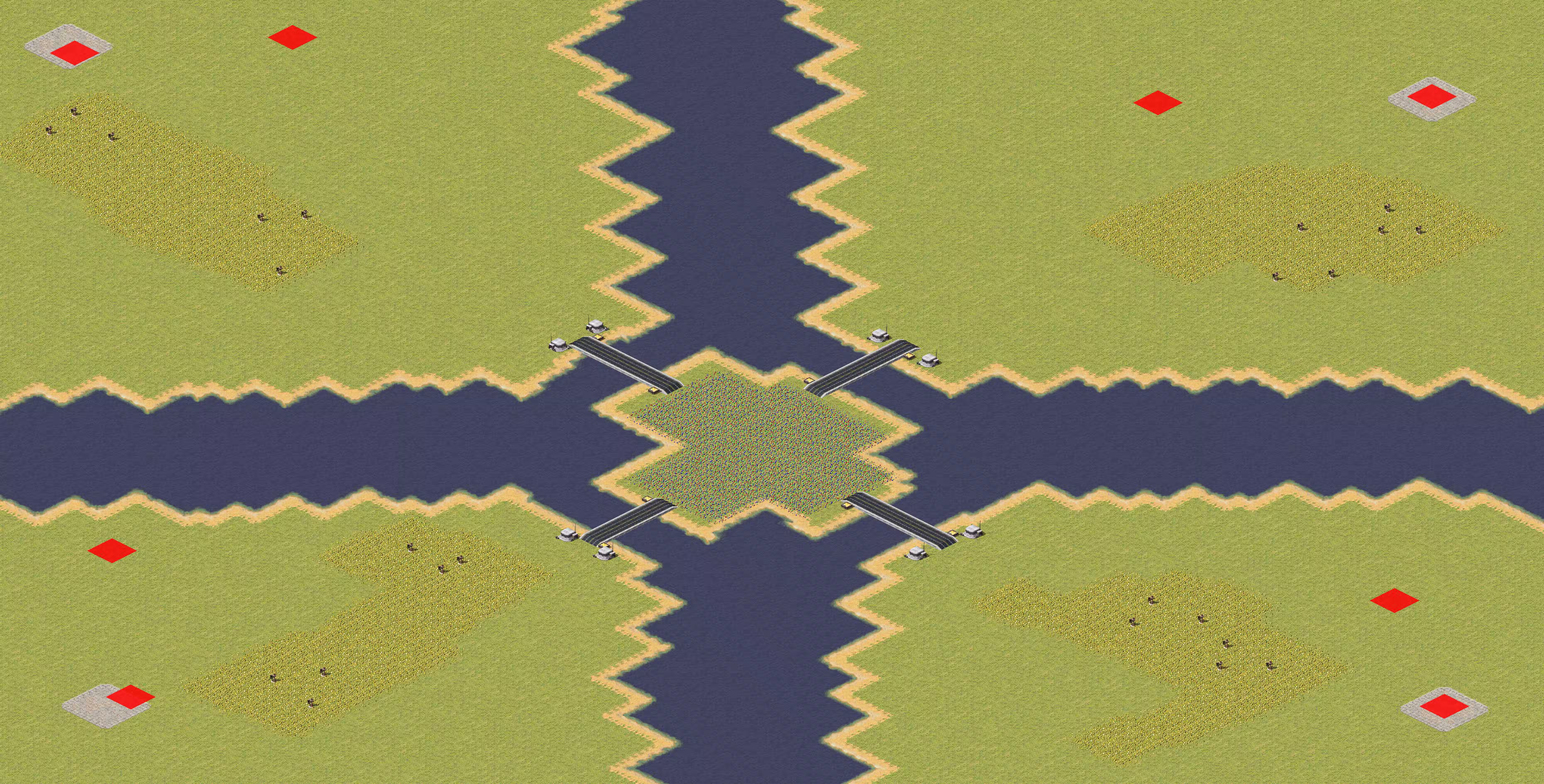 Preview of 4 way bunker up