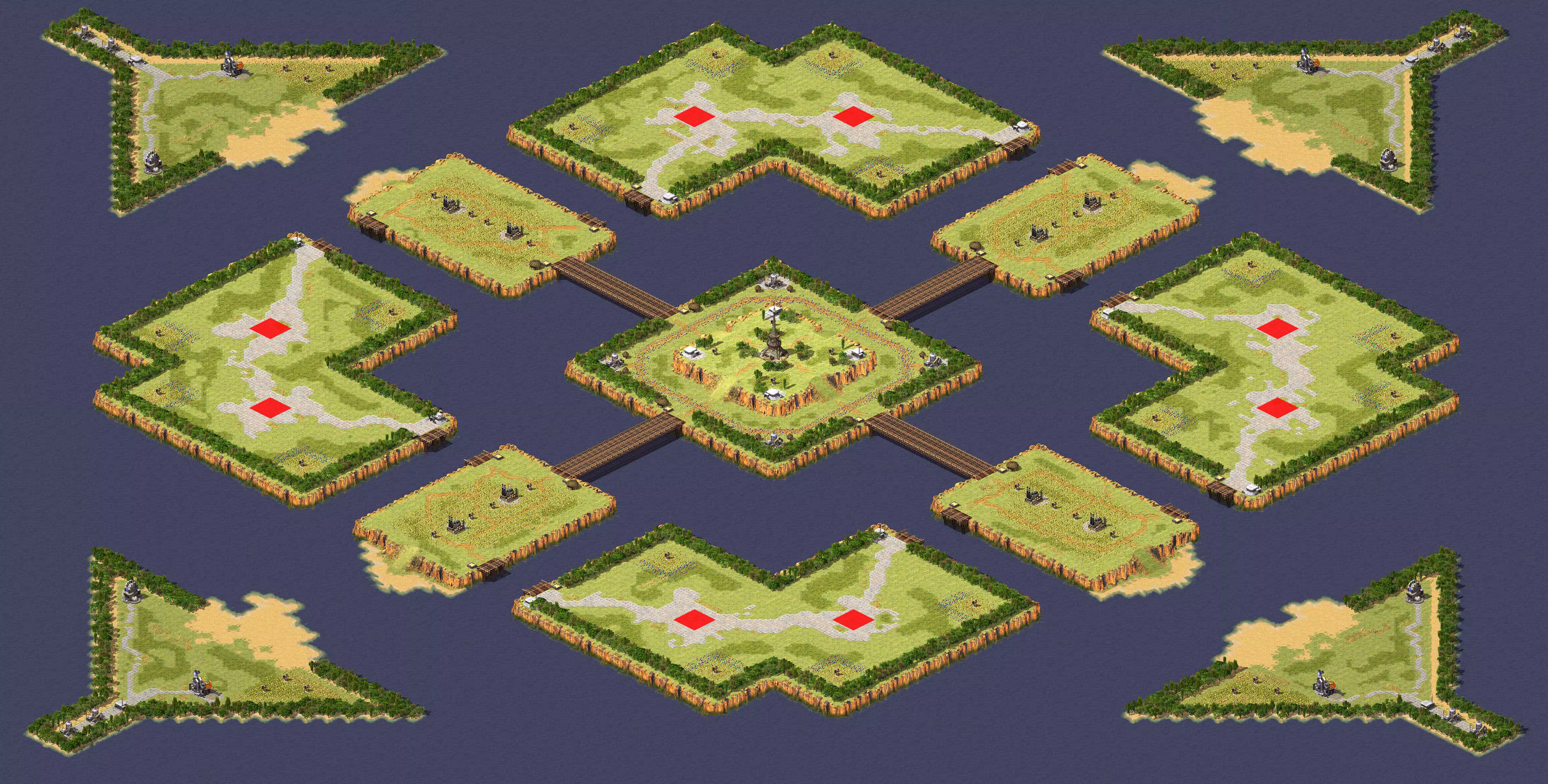 Preview of [8] Island Siege v1.4 - SFJ OFFICIAL v2.0 Precaptured Tech