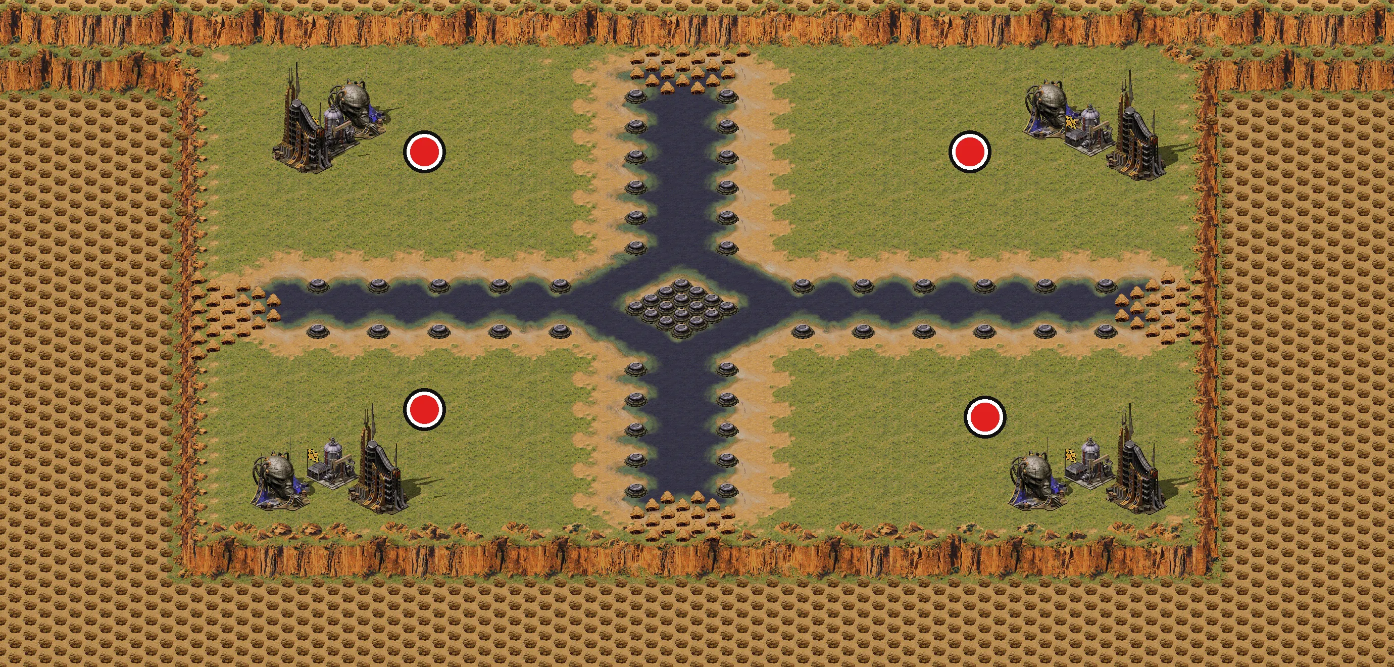 Preview of [4] Extra Small Funny Map NoNukes YuriPrime