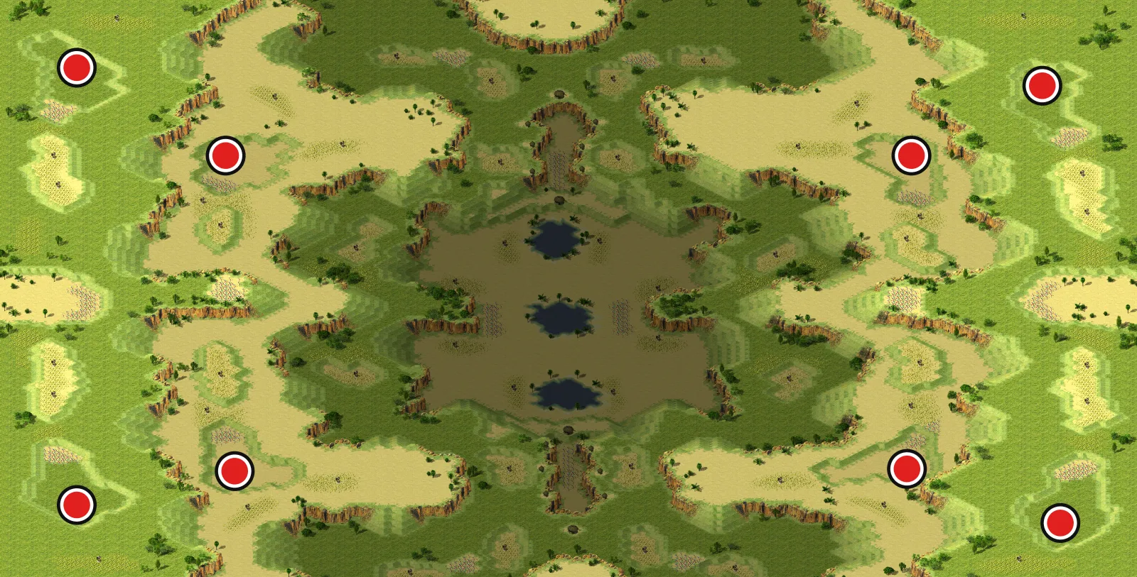 Preview of [8] Desert Island (4v4)