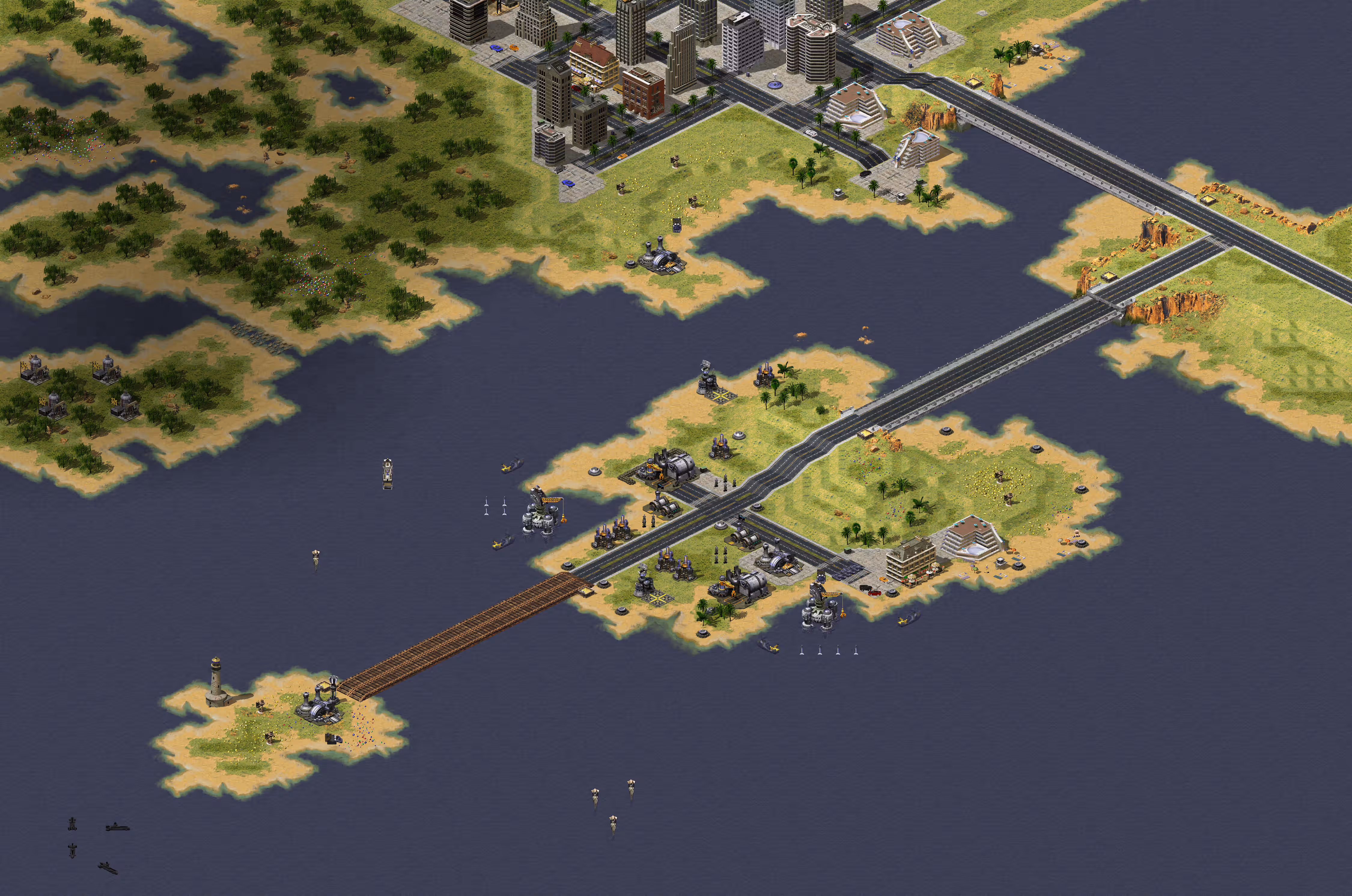 Preview of Co-op - Red Alert 2 - Allied Mission 11 - Fallout (Brutal - Version 2)