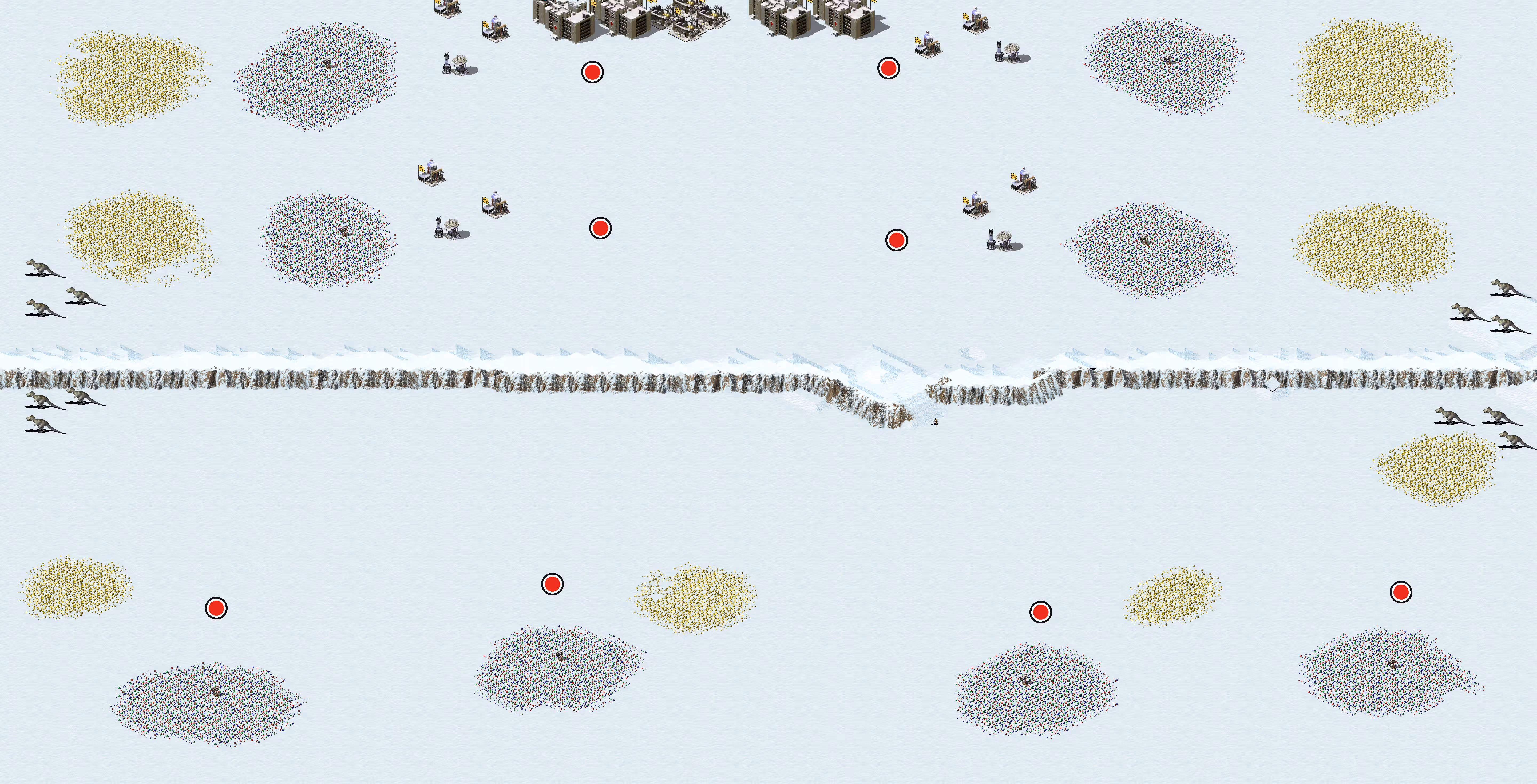 Preview of 4v4 snowriver test map
