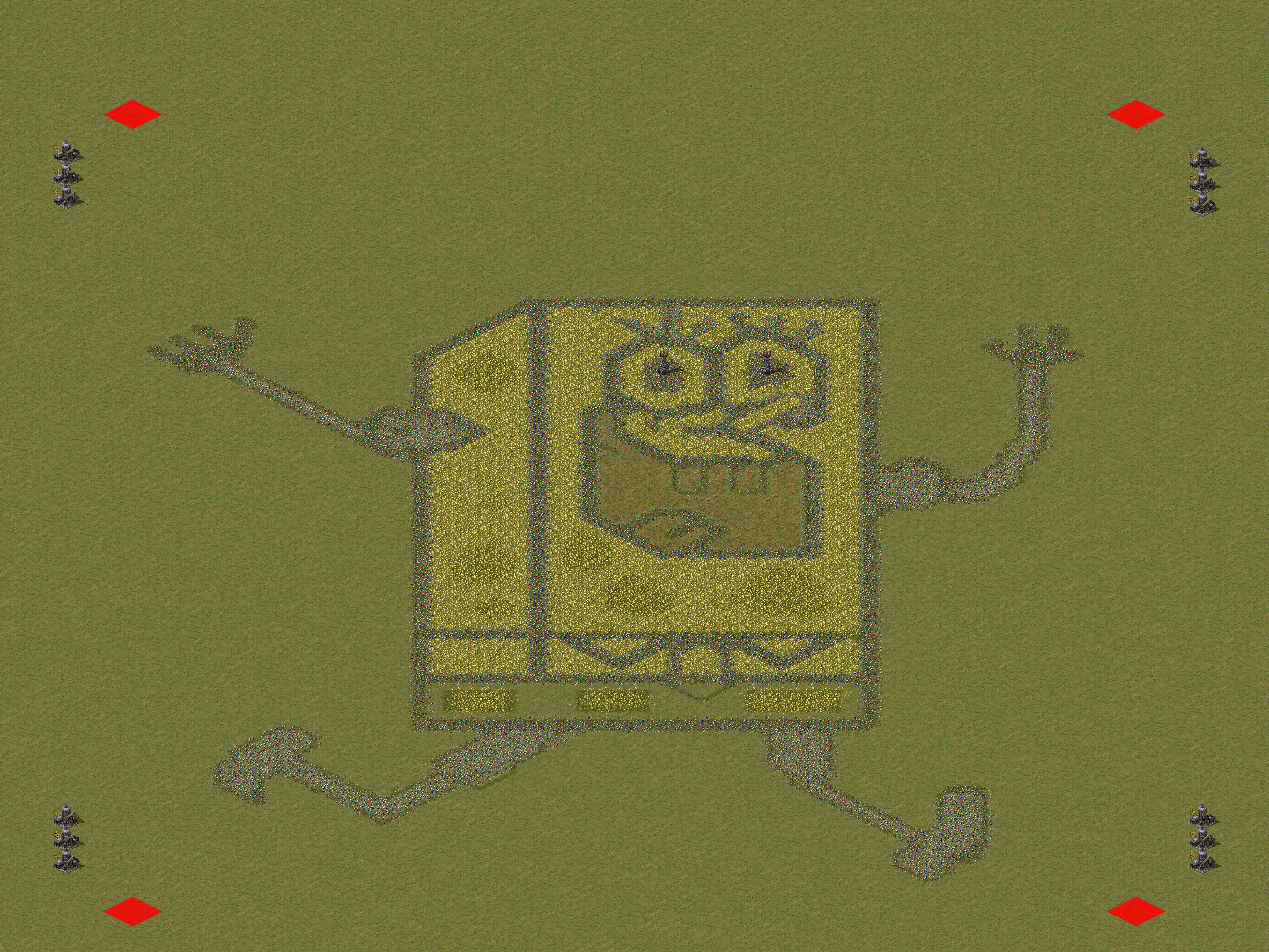 Preview of SpongeBob 2vs2 Normal Map -Map4you