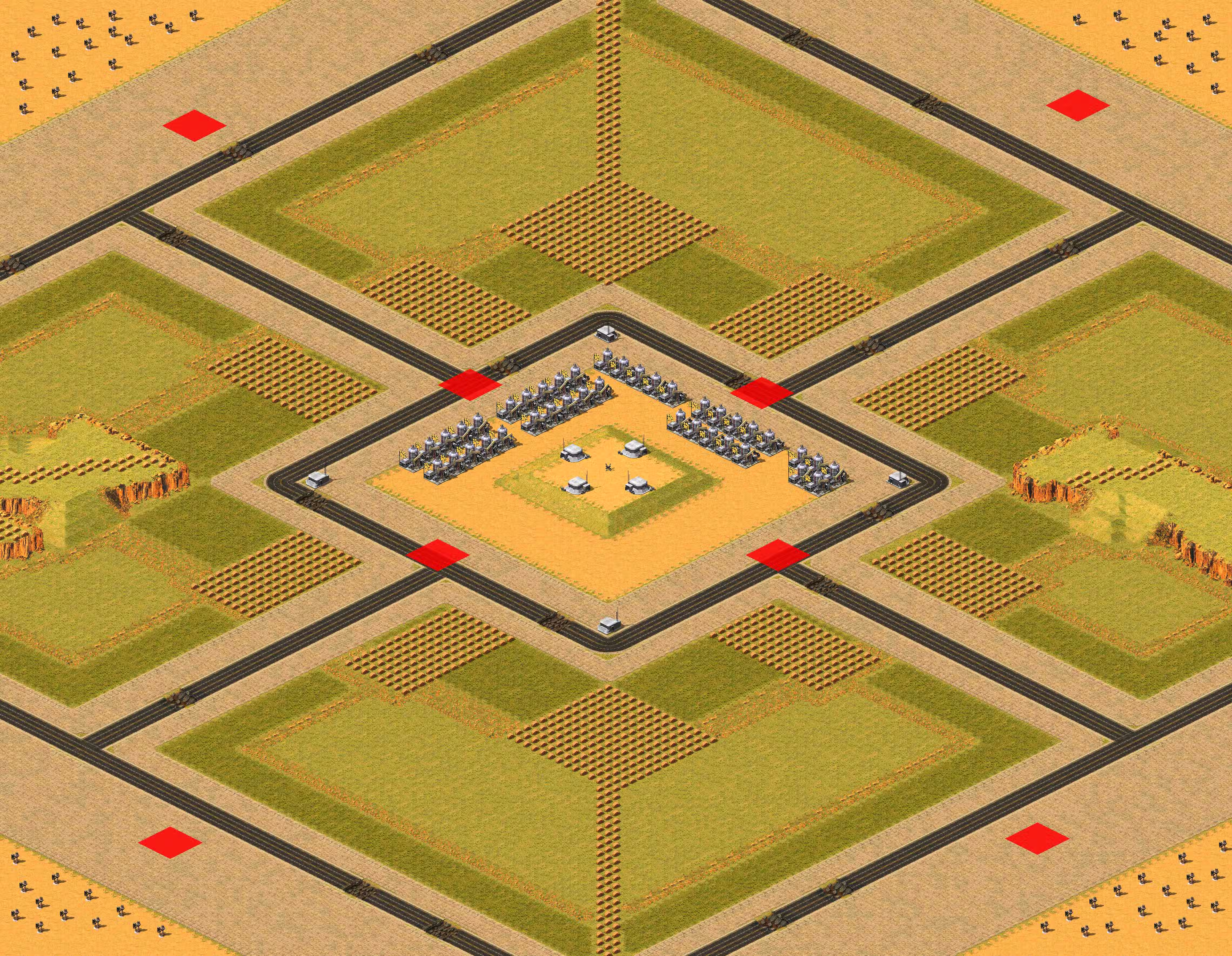 Preview of EAF Challenge Map (No Light, Derricks)