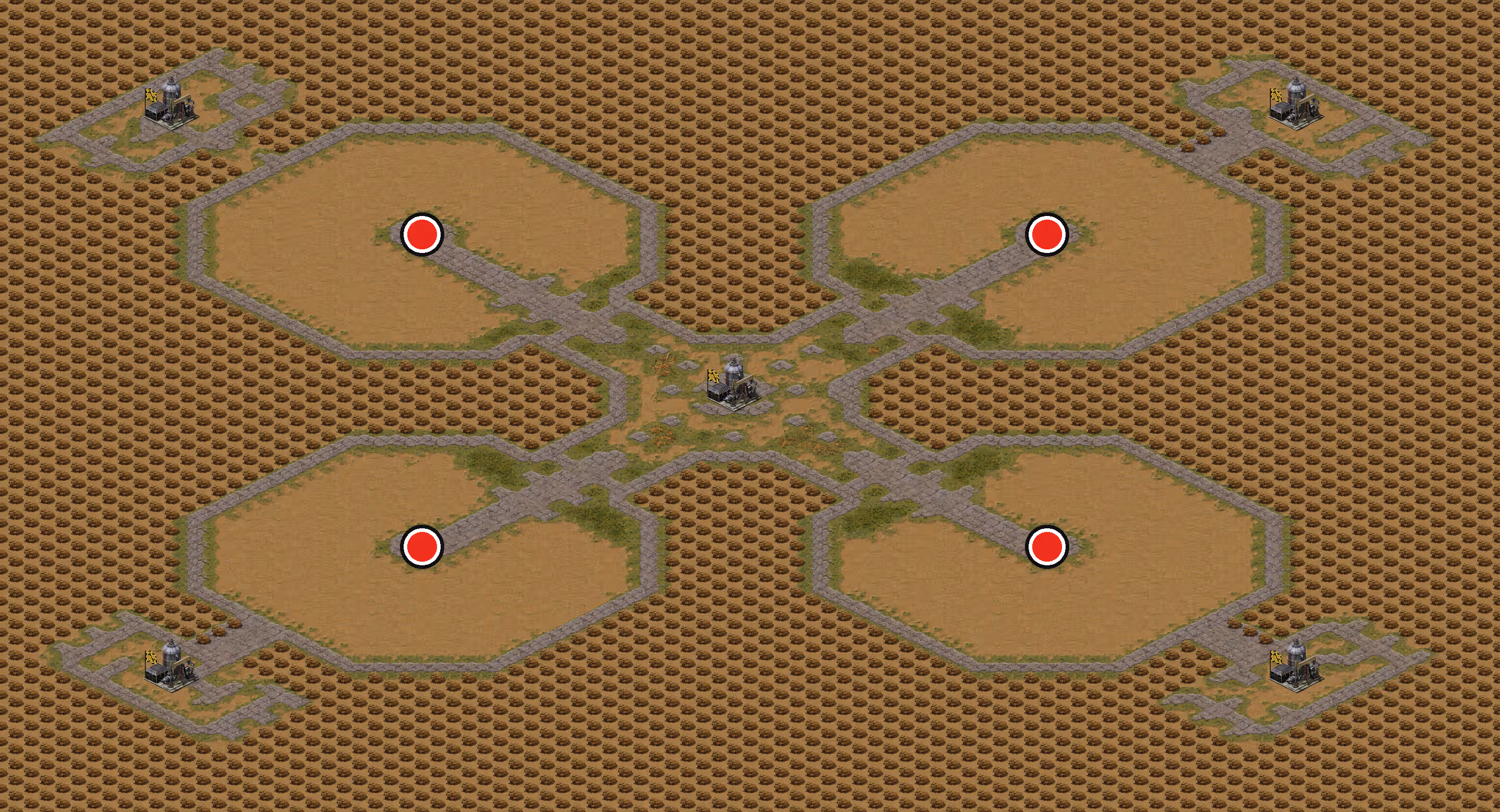 Preview of Oil in Corners & Center - Remastered & Accelerated - [ x2 ]
