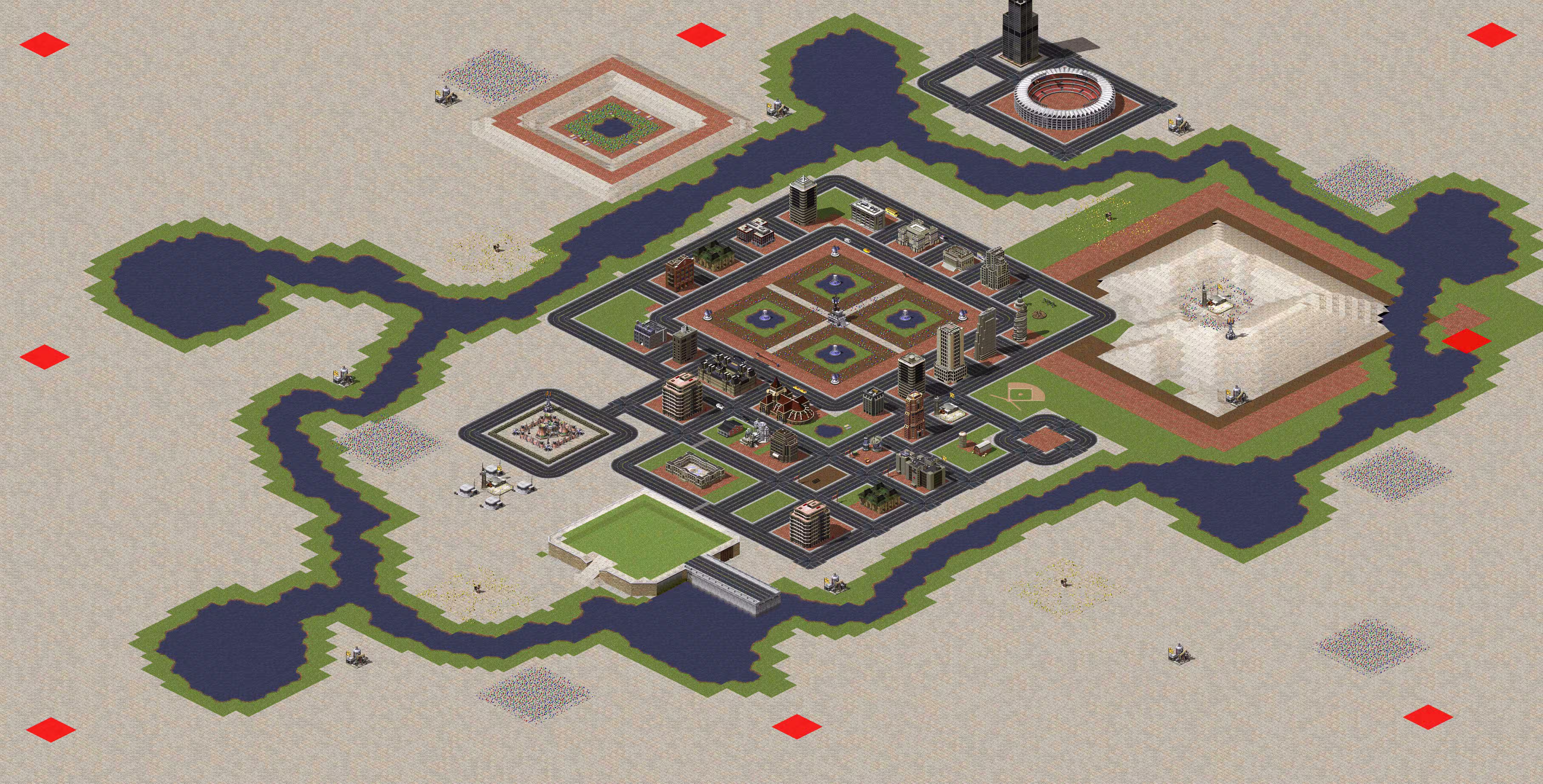 Preview of battle lands